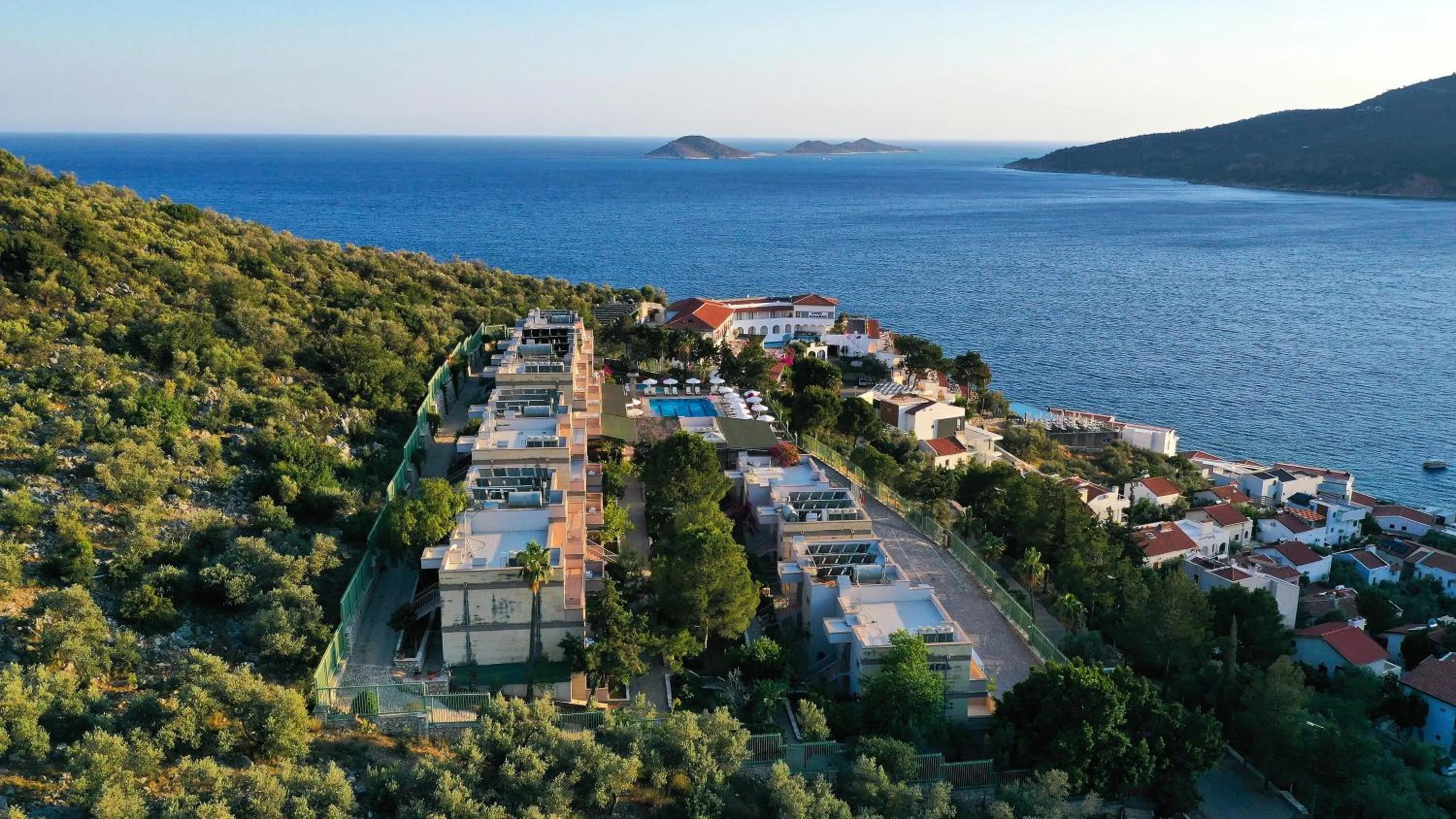 Bird's eye view in Happy Hotel Kalkan