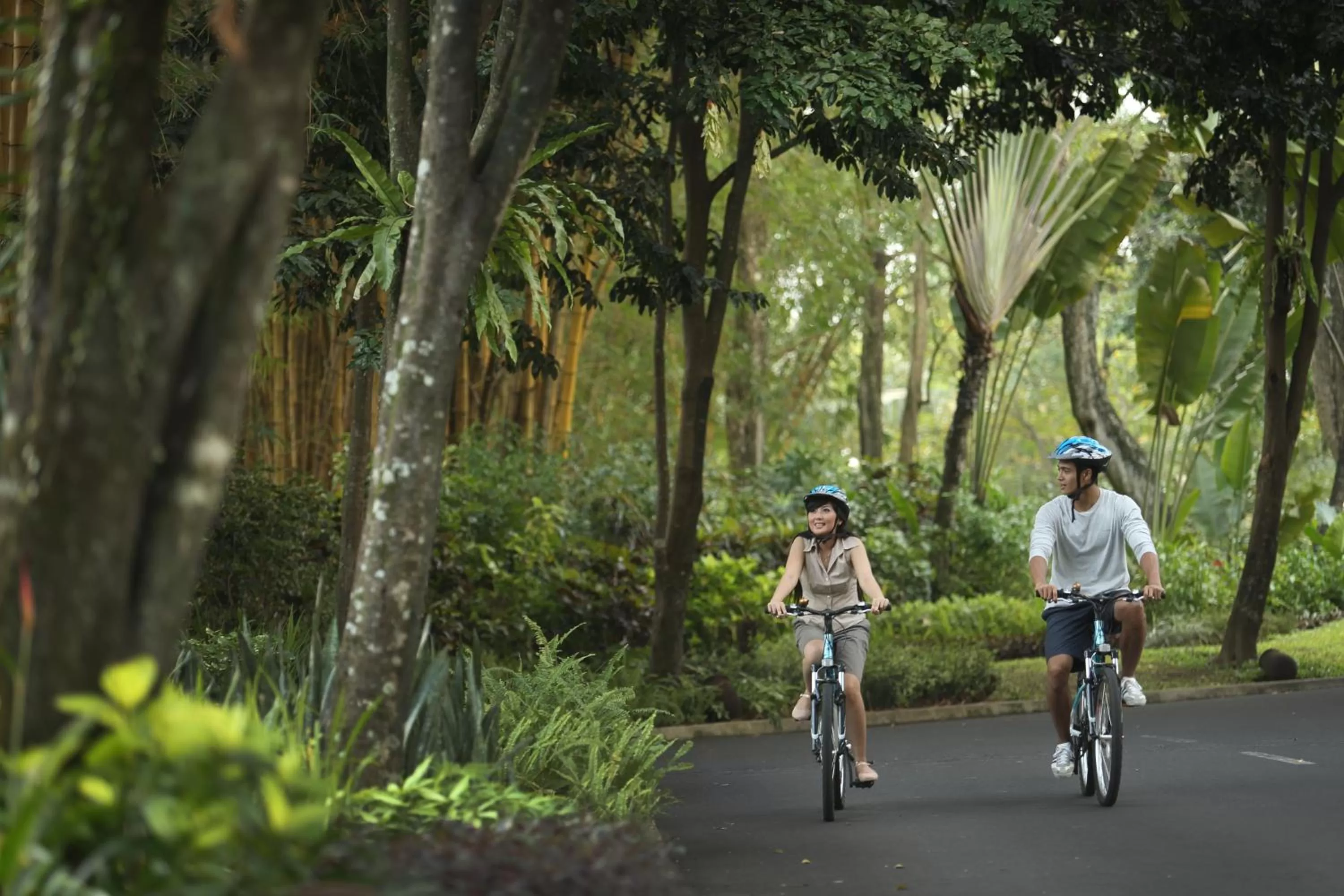Cycling in Hyatt Regency Yogyakarta