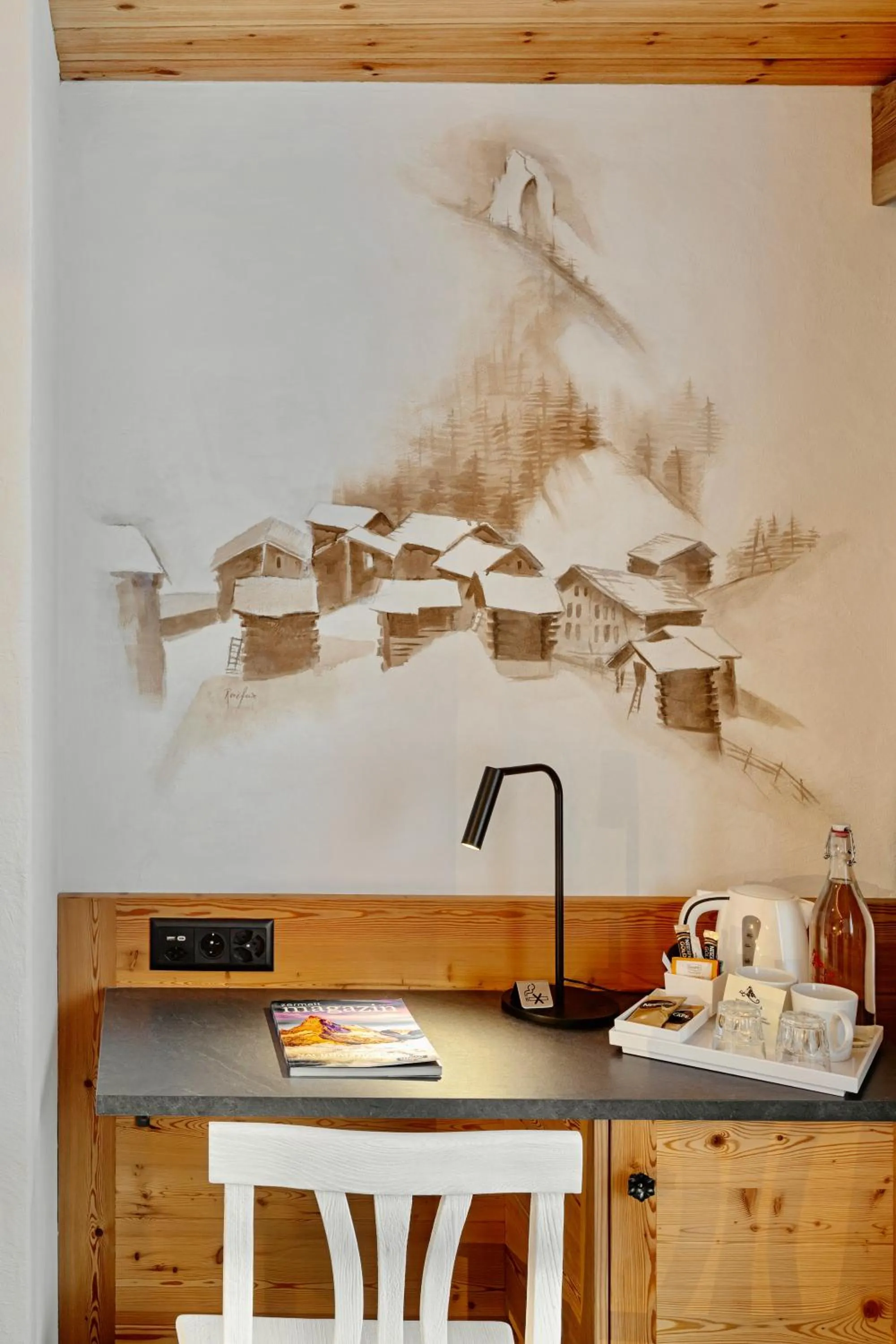 Decorative detail in Hotel Antika