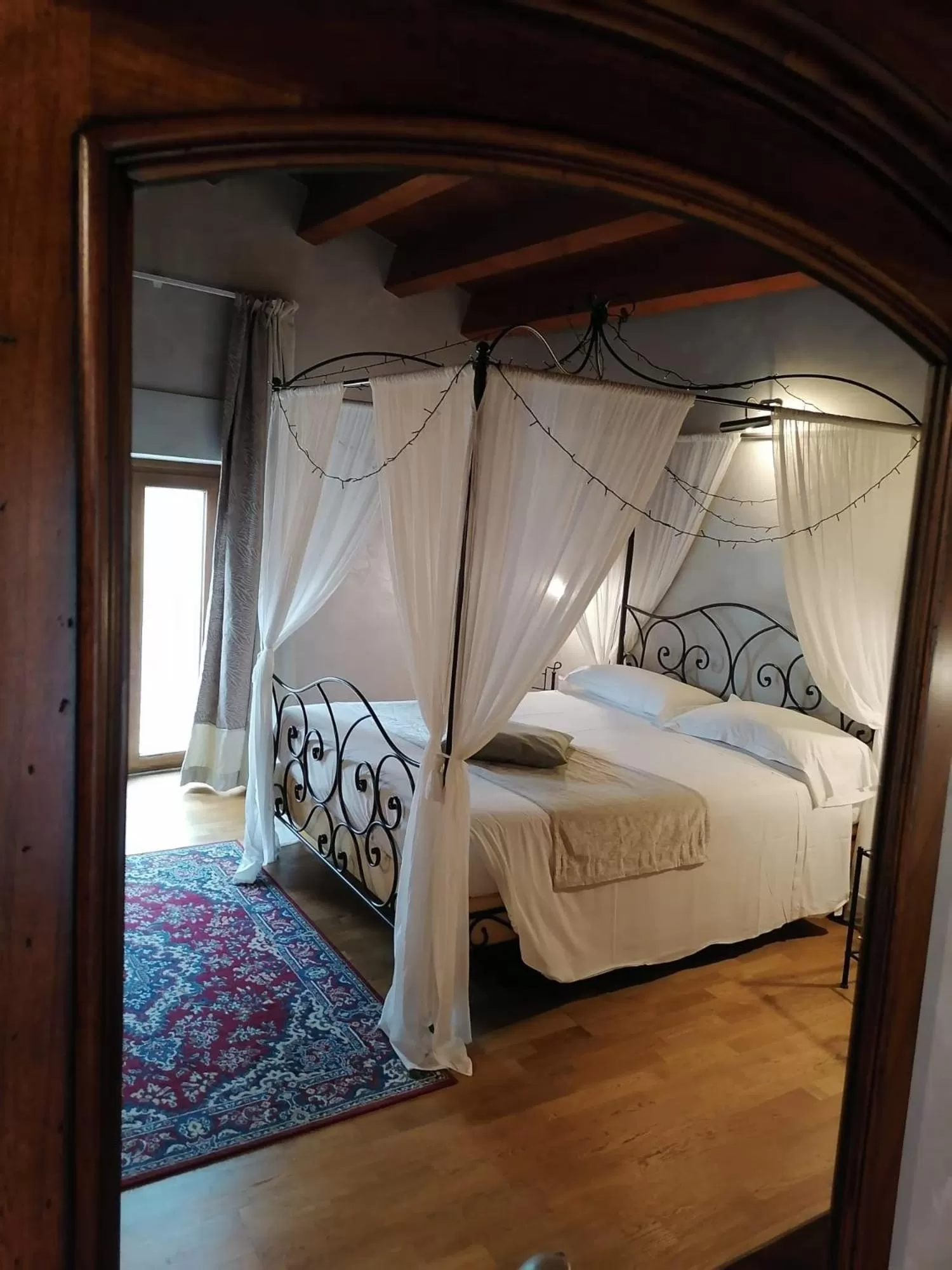 Photo of the whole room, Bed in Relais Castrum Boccea