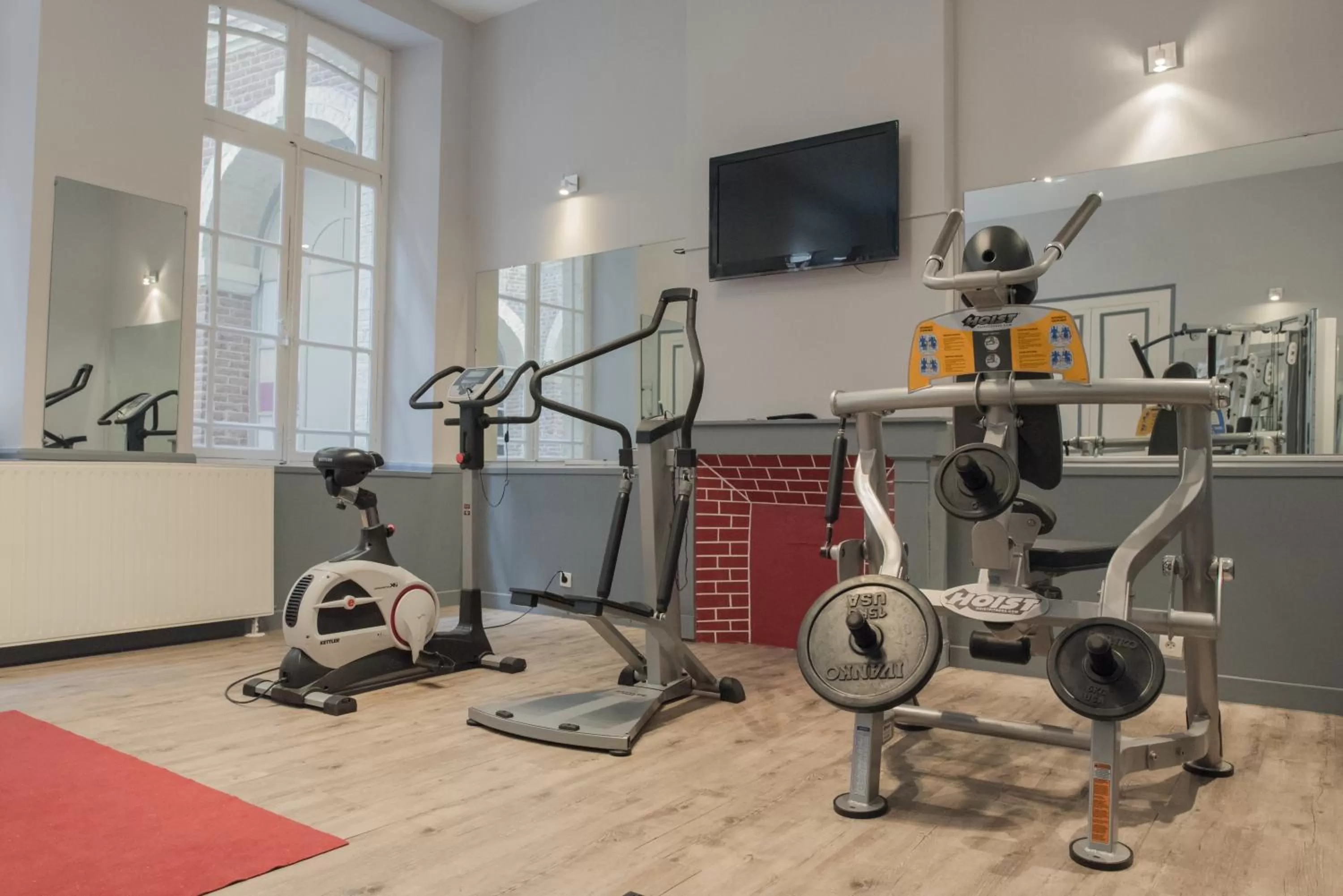 Fitness centre/facilities in Best Western Hôtel Hermitage