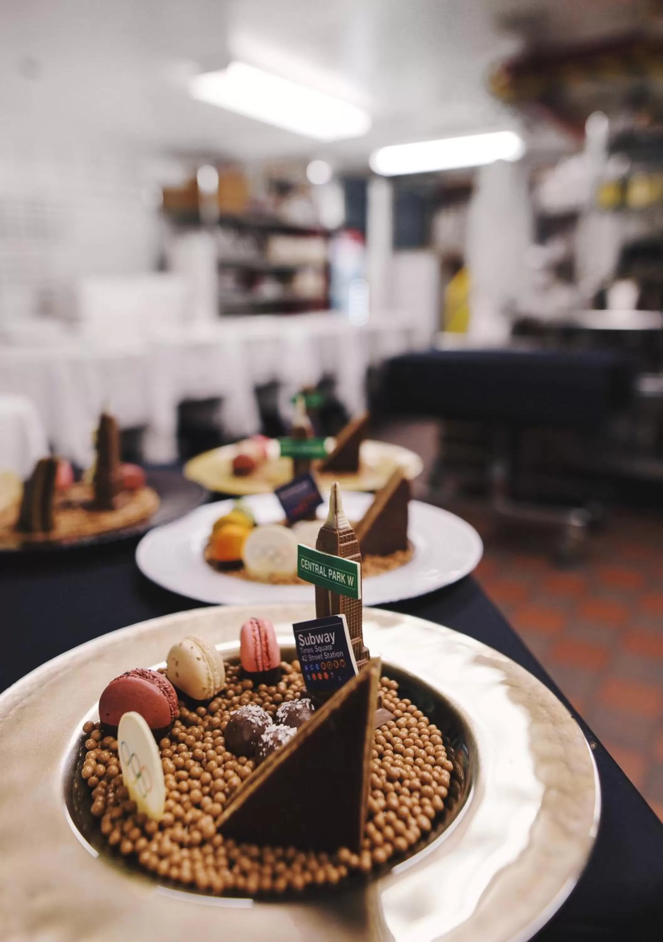 Food close-up in The Pierre, A Taj Hotel, New York