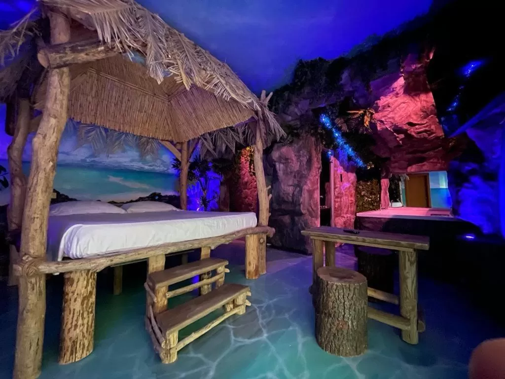 Bed in Hotel Carosello