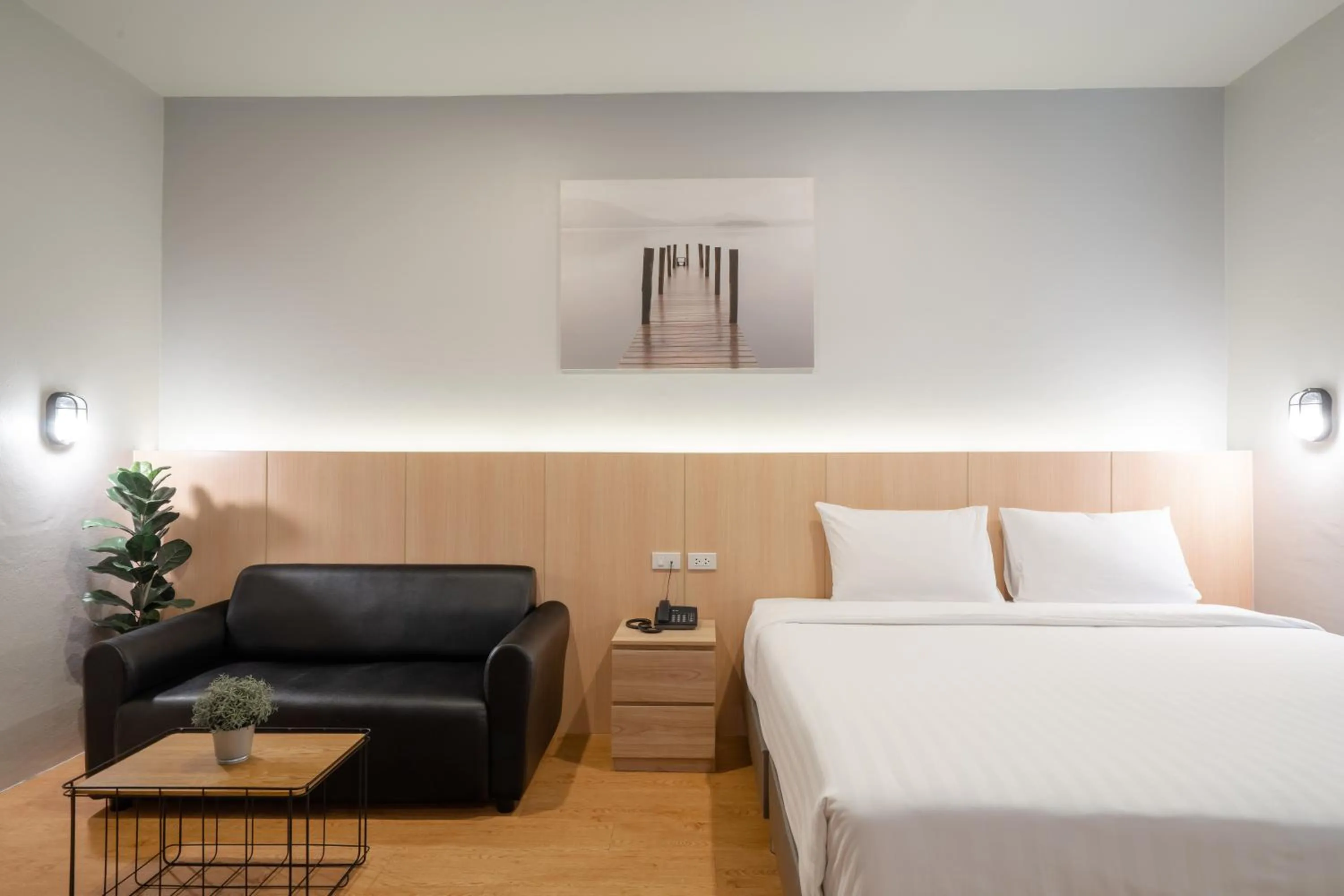 Bed in The Arbern Hotel x Bistro - SHA Extra Plus