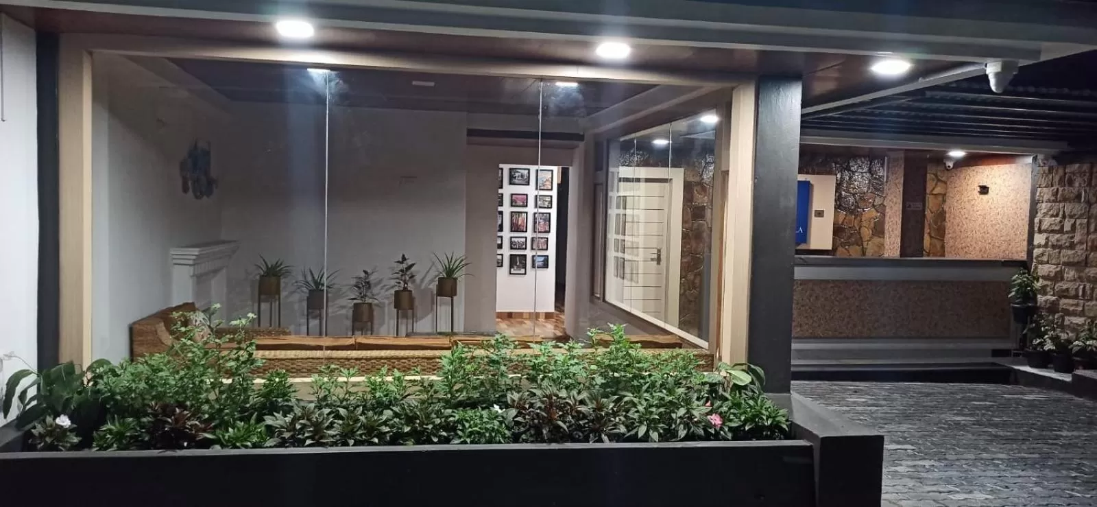 Facade/entrance in PHIBHA VILLA