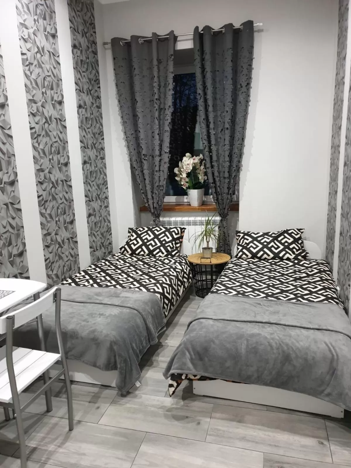 Bed in Sanktuarium Snu Apartments