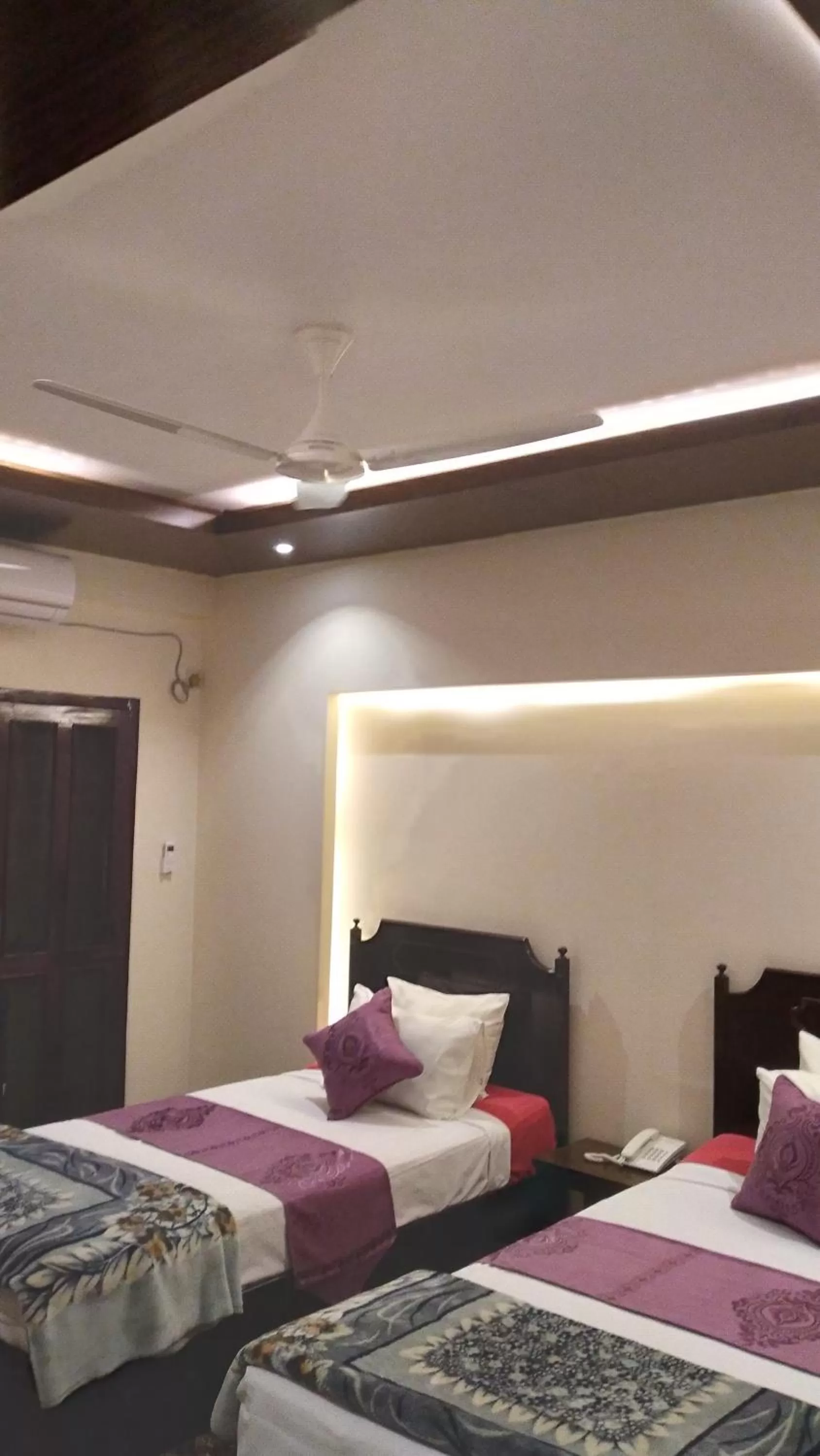 Bed in Center Point Apartment