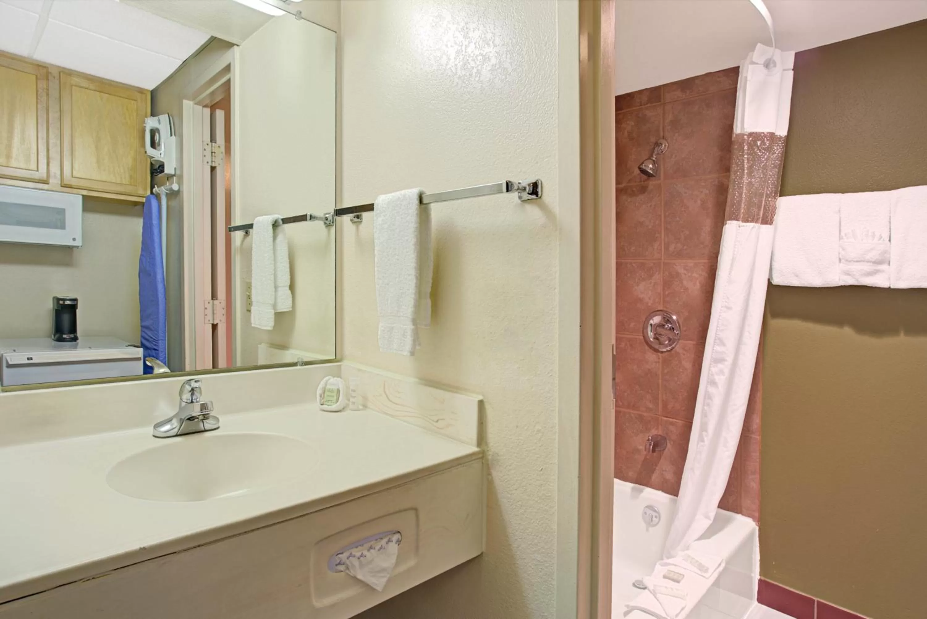 Shower in Super 8 by Wyndham Wheat Ridge/Denver West