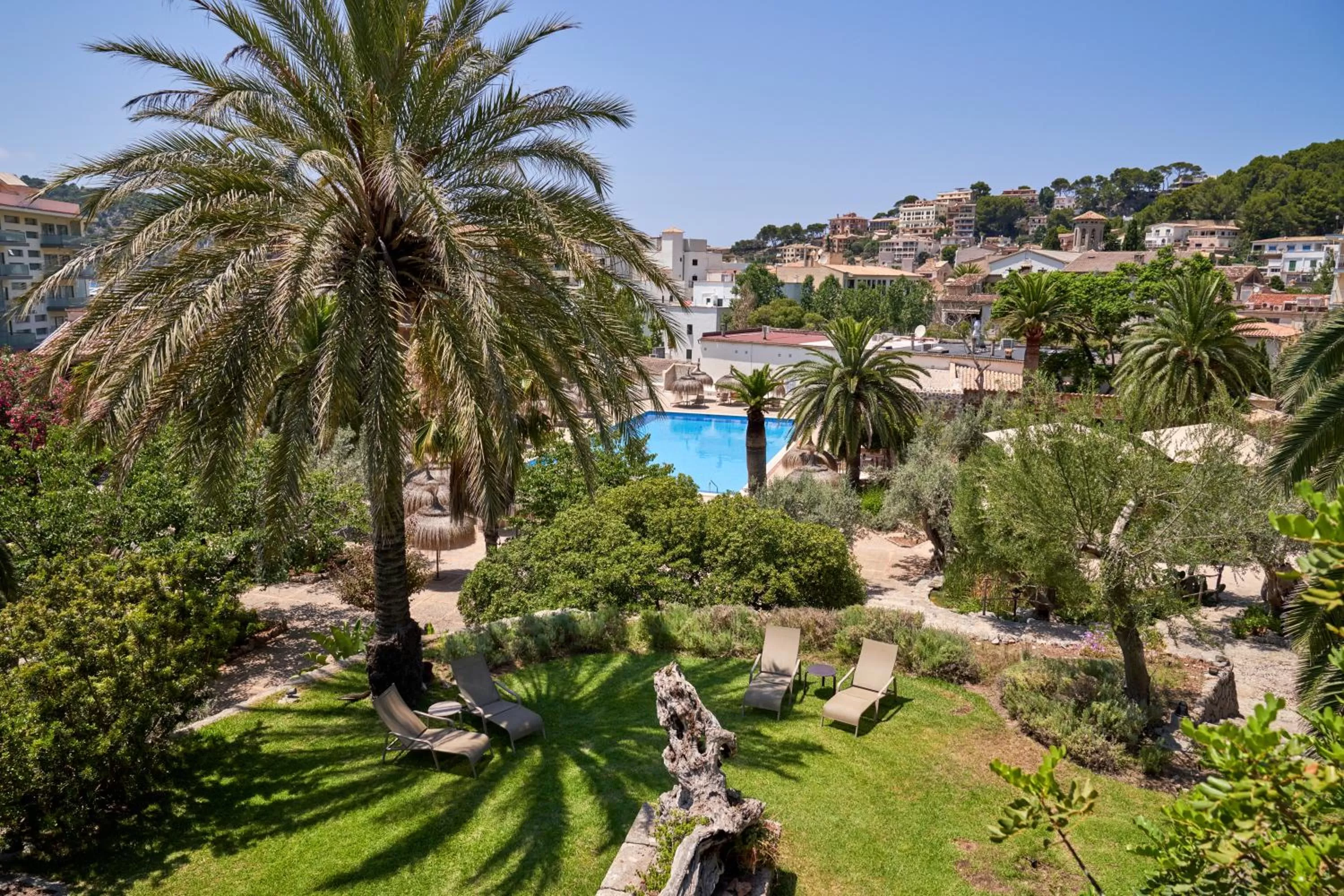 Garden in Hotel Es Port