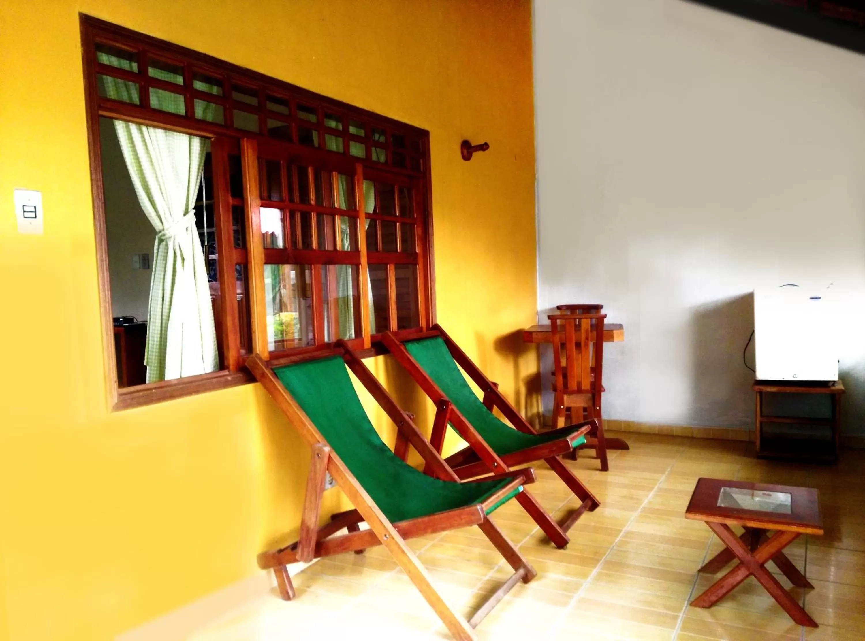 Patio in Cabañas Yakuruna