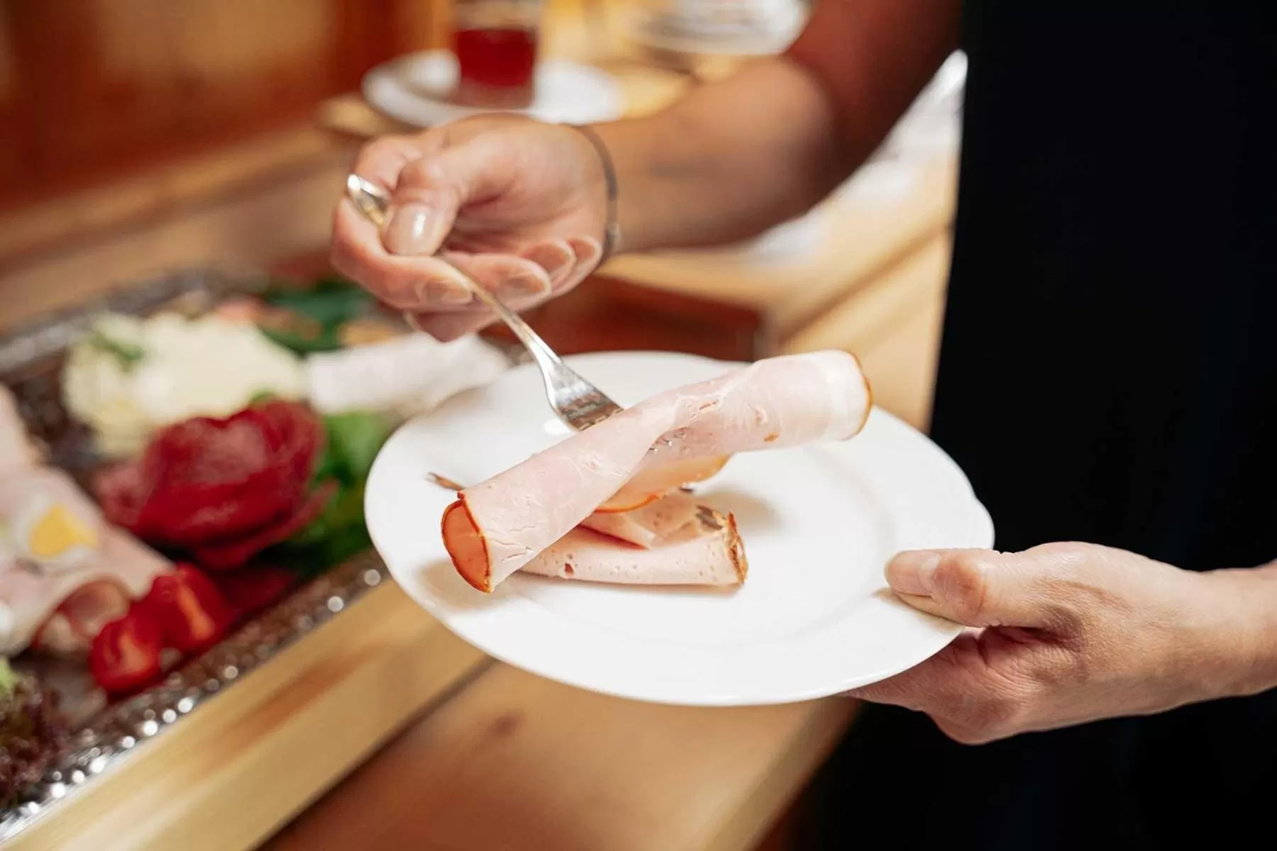 Food in Hotel Park Cafe Reichl