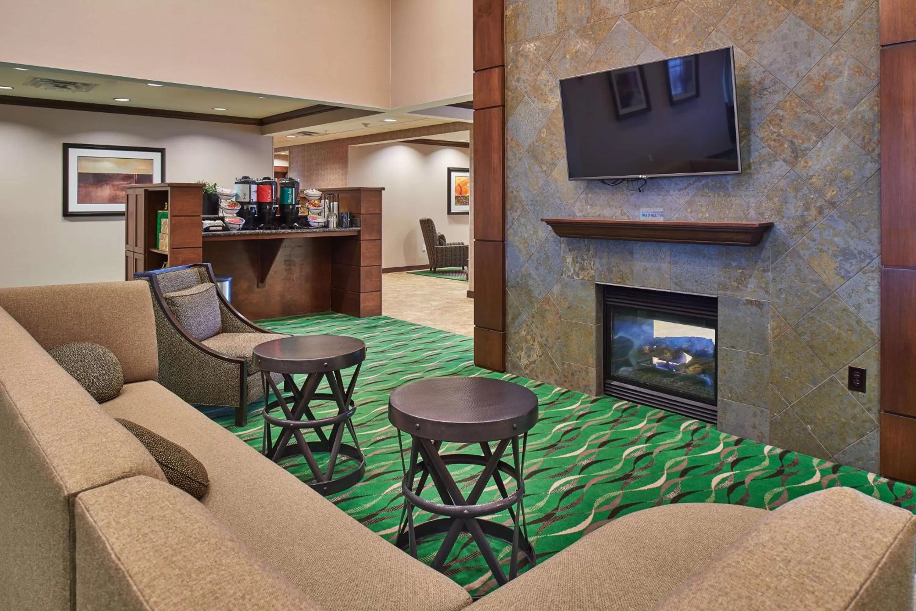 Lobby or reception in Homewood Suites Odessa