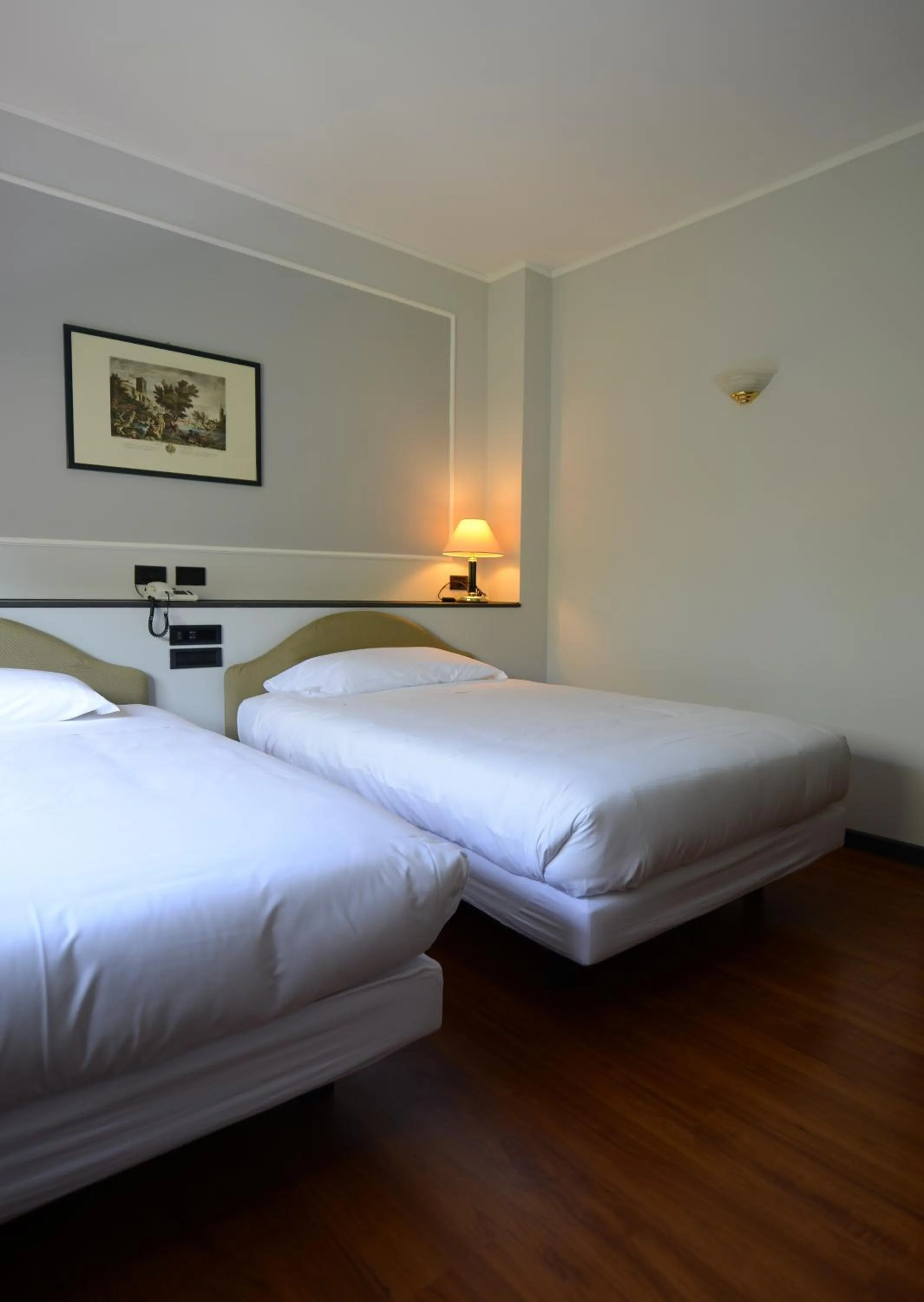 Bed in Hotel Mamiani & Relaxing Spa Urbino