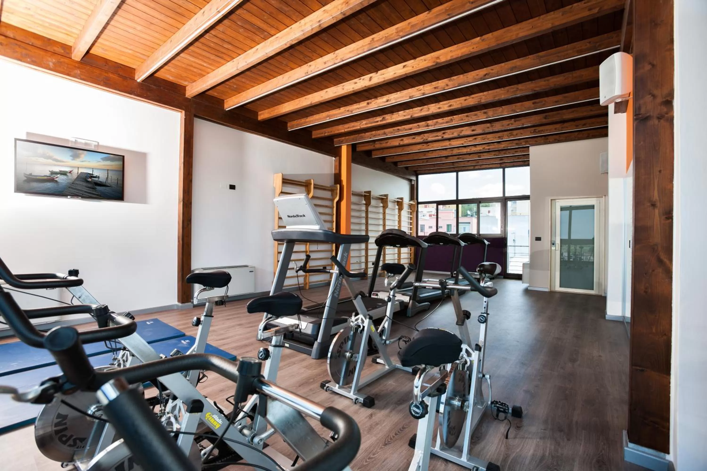 Fitness centre/facilities in Active Life Exclusive B&B