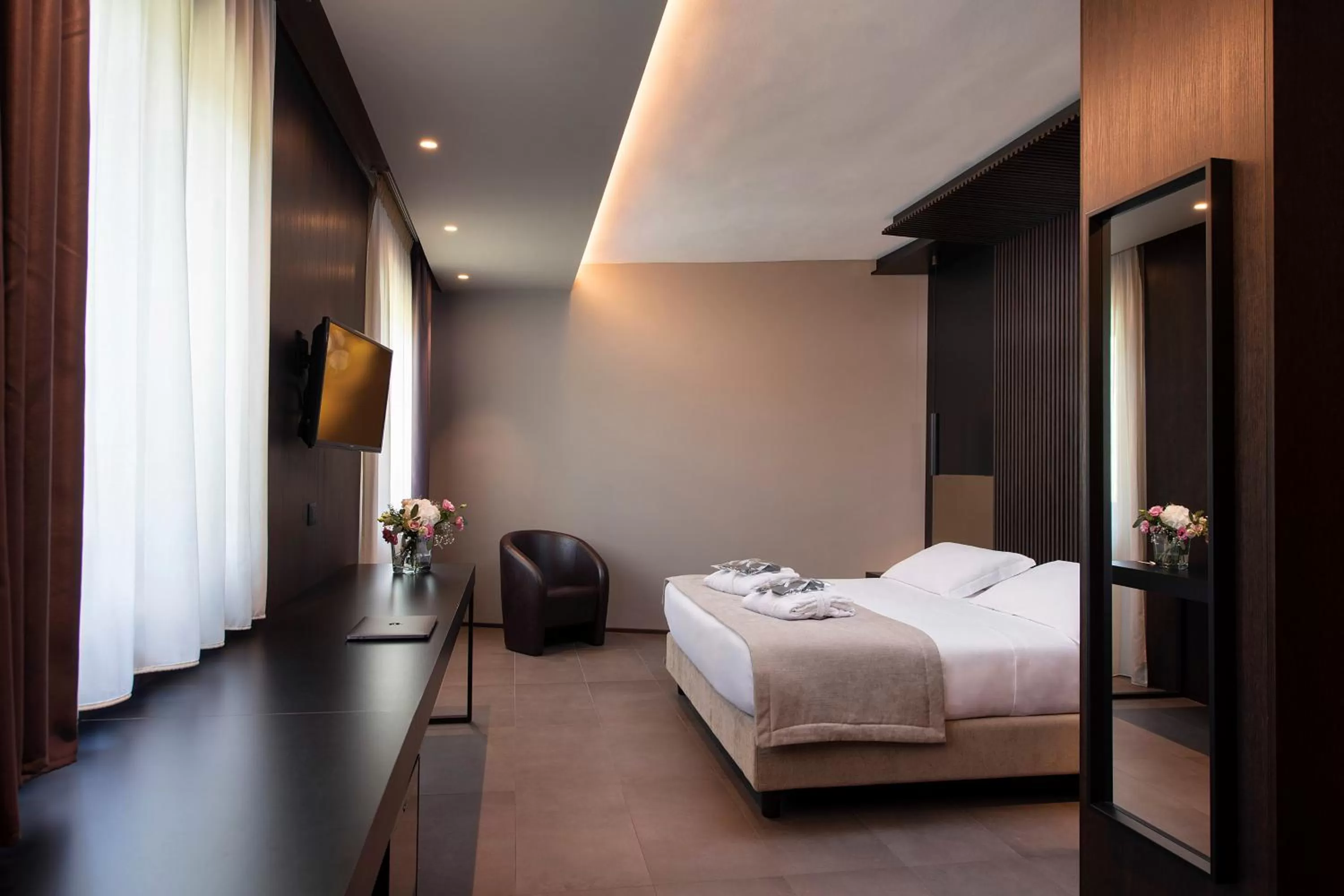 Bed in Sport Village Hotel & Spa