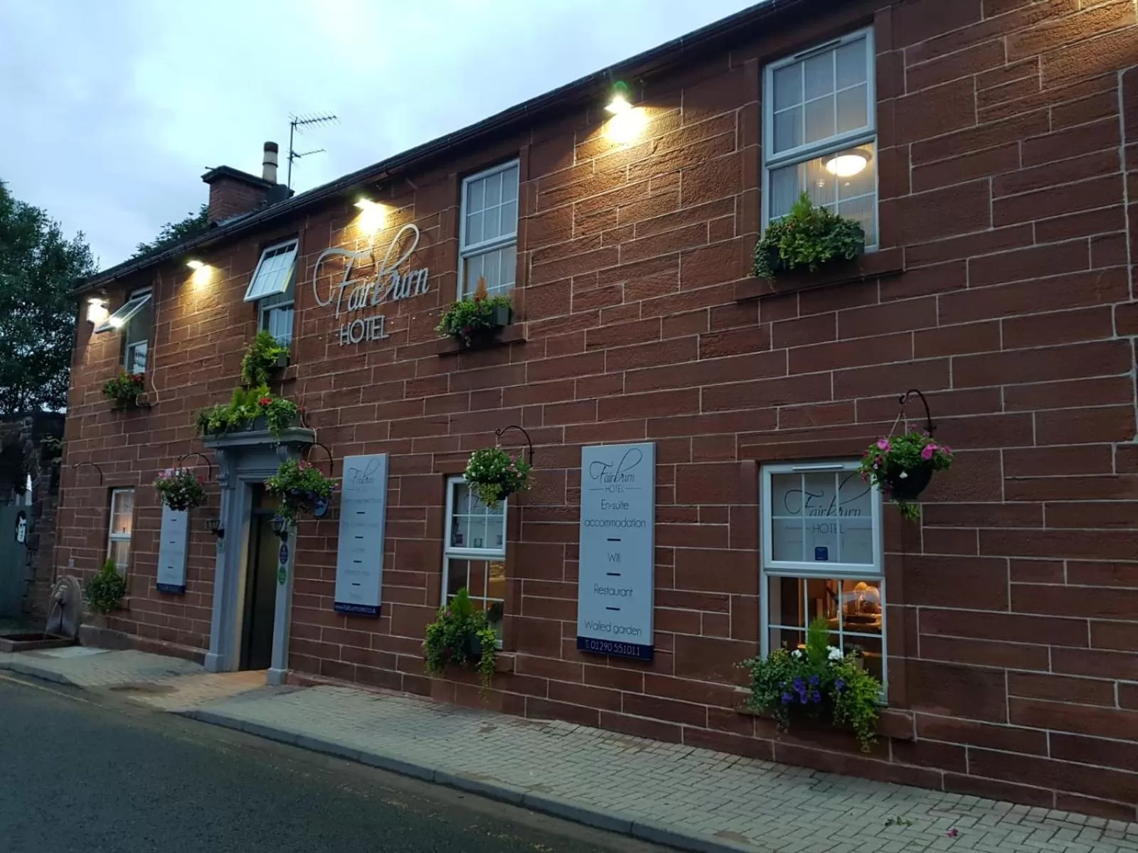 Facade/entrance in The Fairburn Hotel