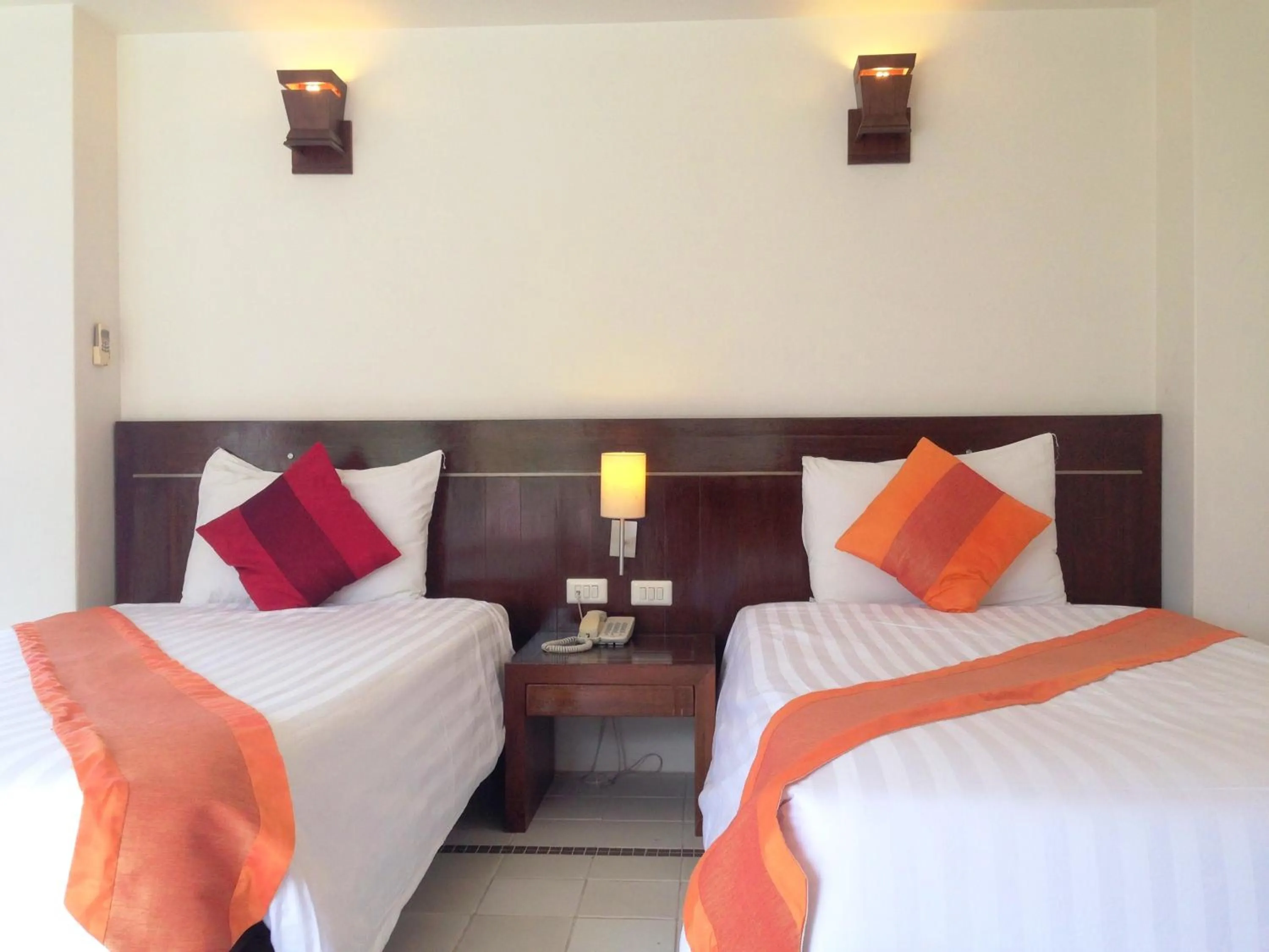 Bed in Evergreen Resort