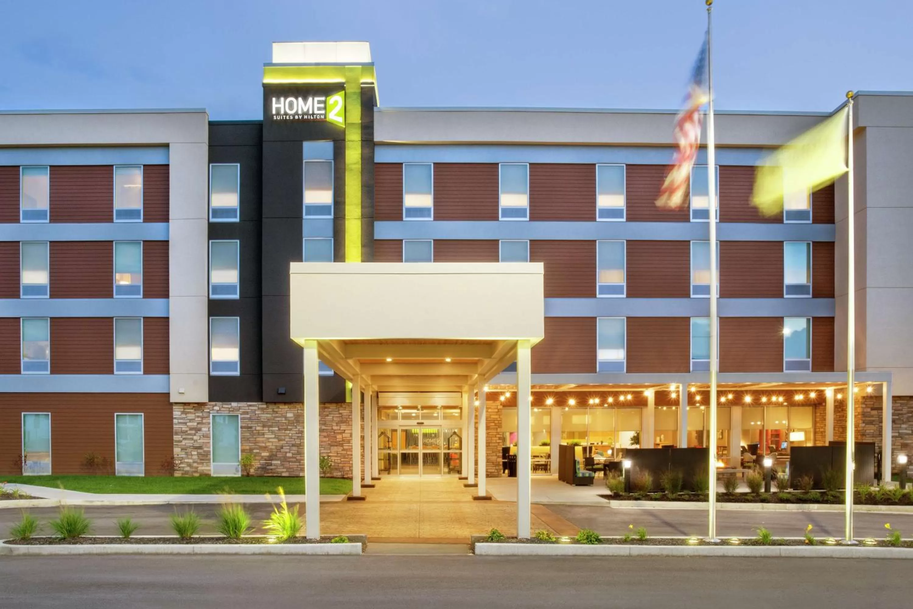Property building in Home2 Suites By Hilton Indianapolis Greenwood