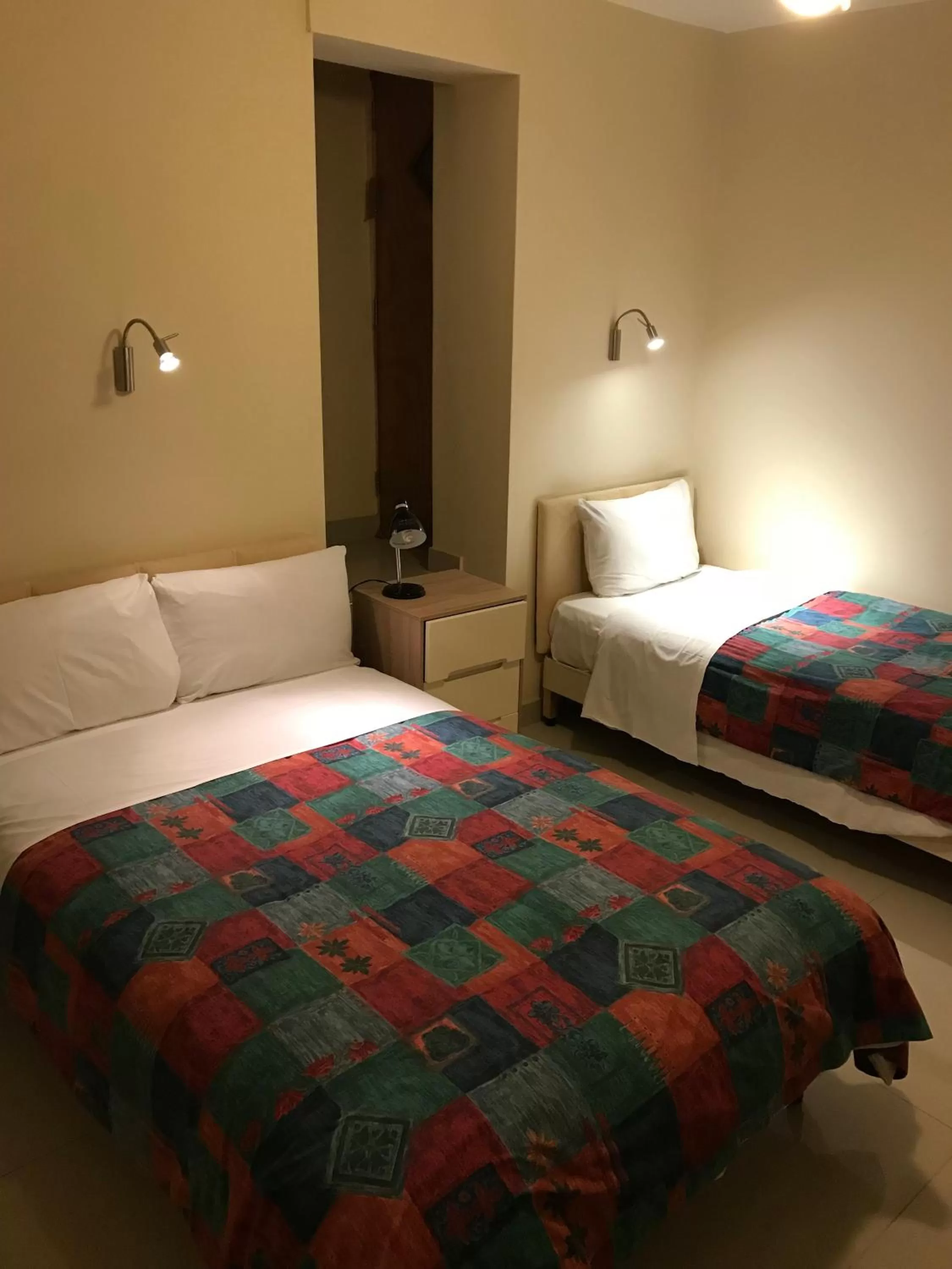 Bed in Seven Dials Hotel