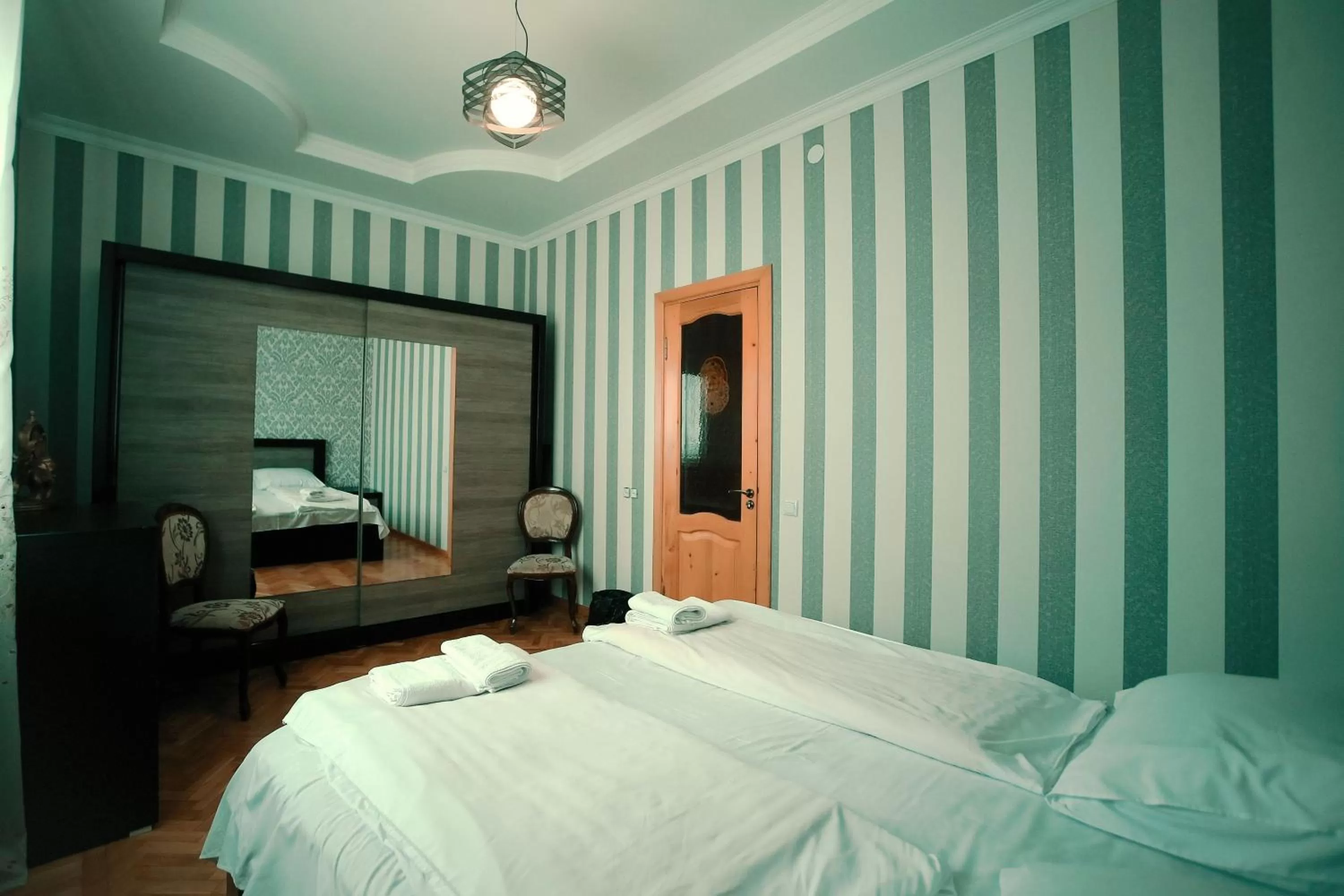 Bedroom, Bed in Apartment OLD KUTAISI