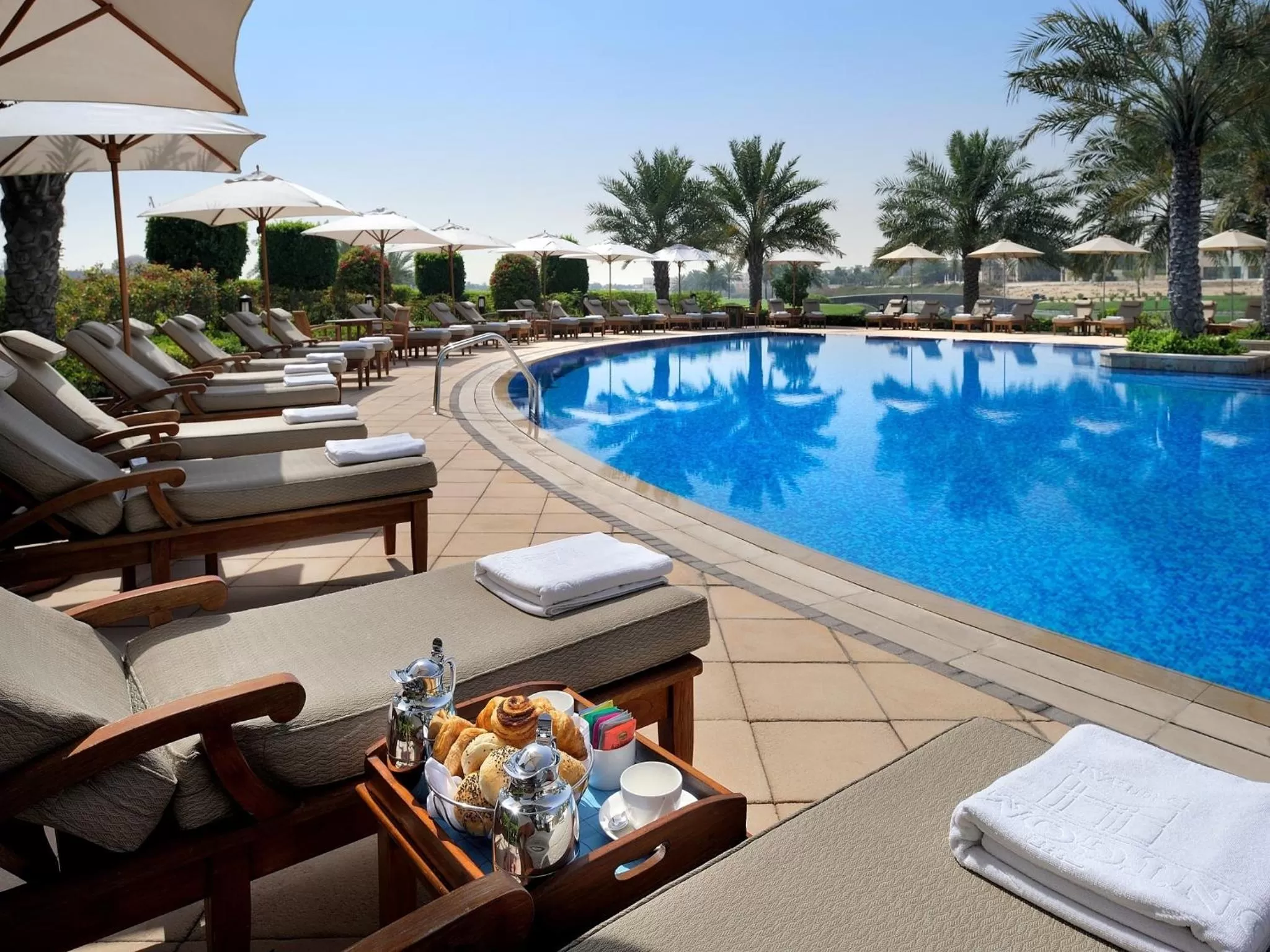 Swimming pool in Address Montgomerie