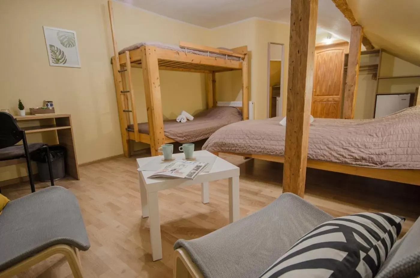 Quadruple Room in Veldzes Nams Quadruple Room in Veldzes Nams