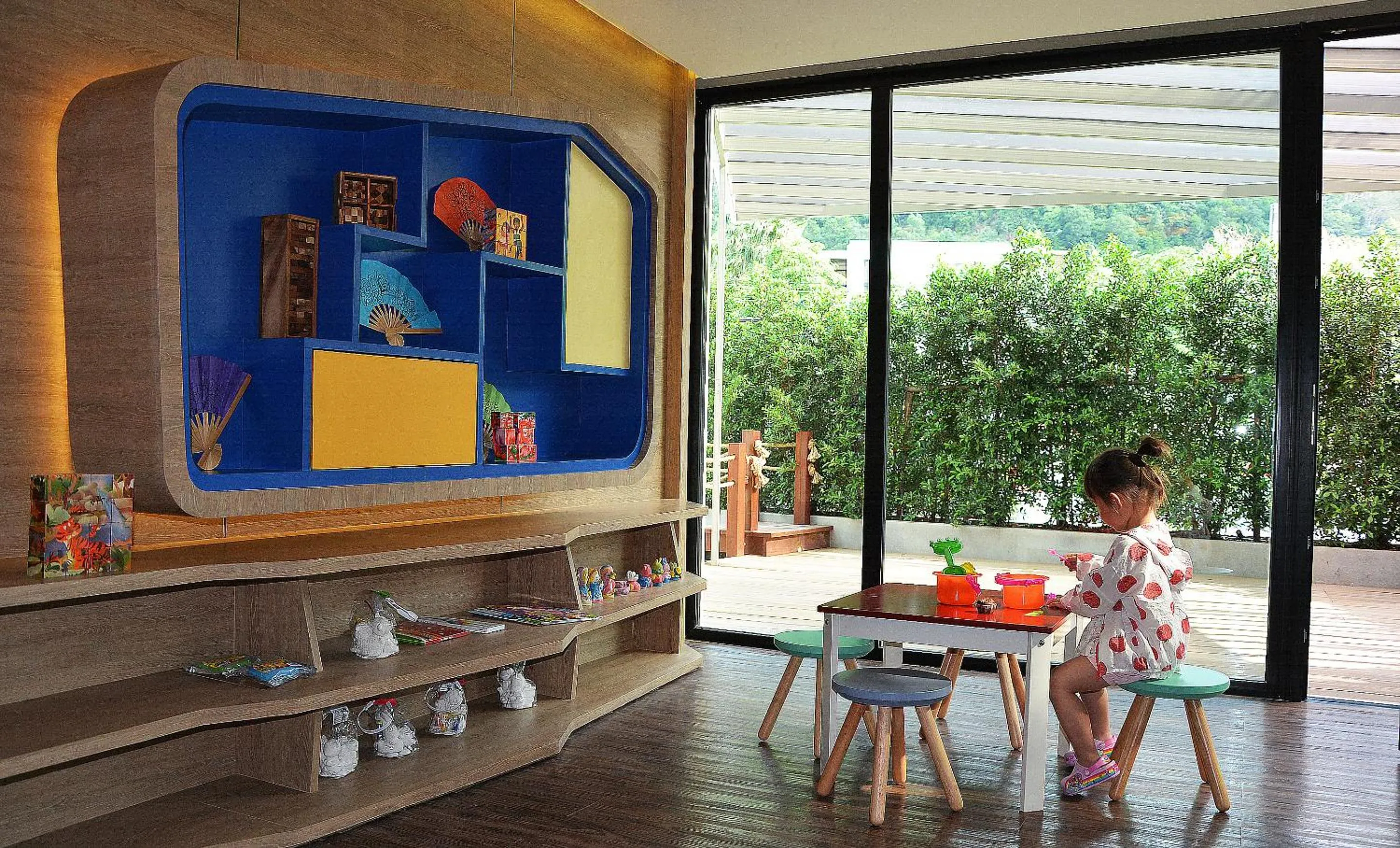 Children play ground in MAI HOUSE Patong Hill