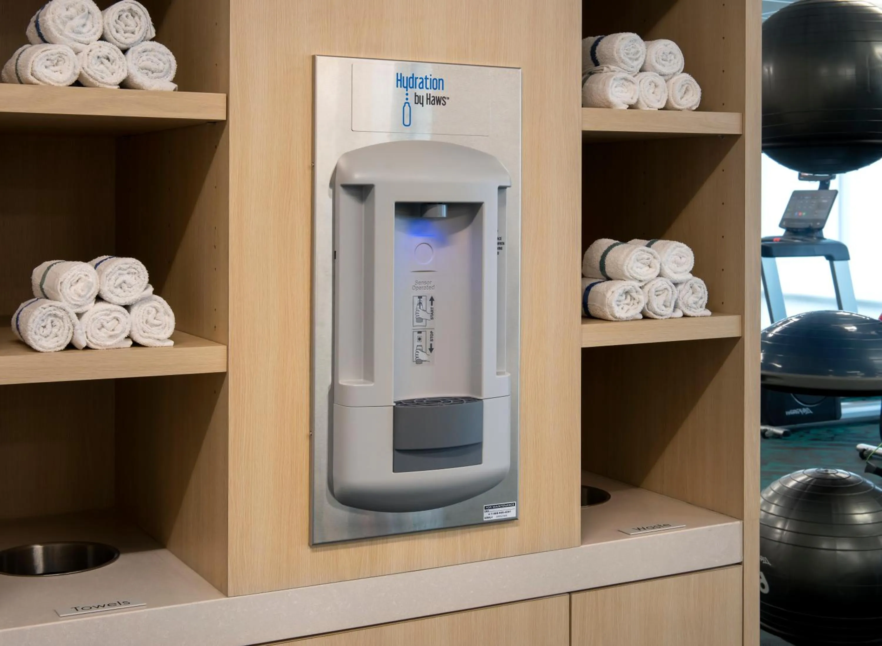 Fitness centre/facilities in TownePlace Suites Portland Airport ME