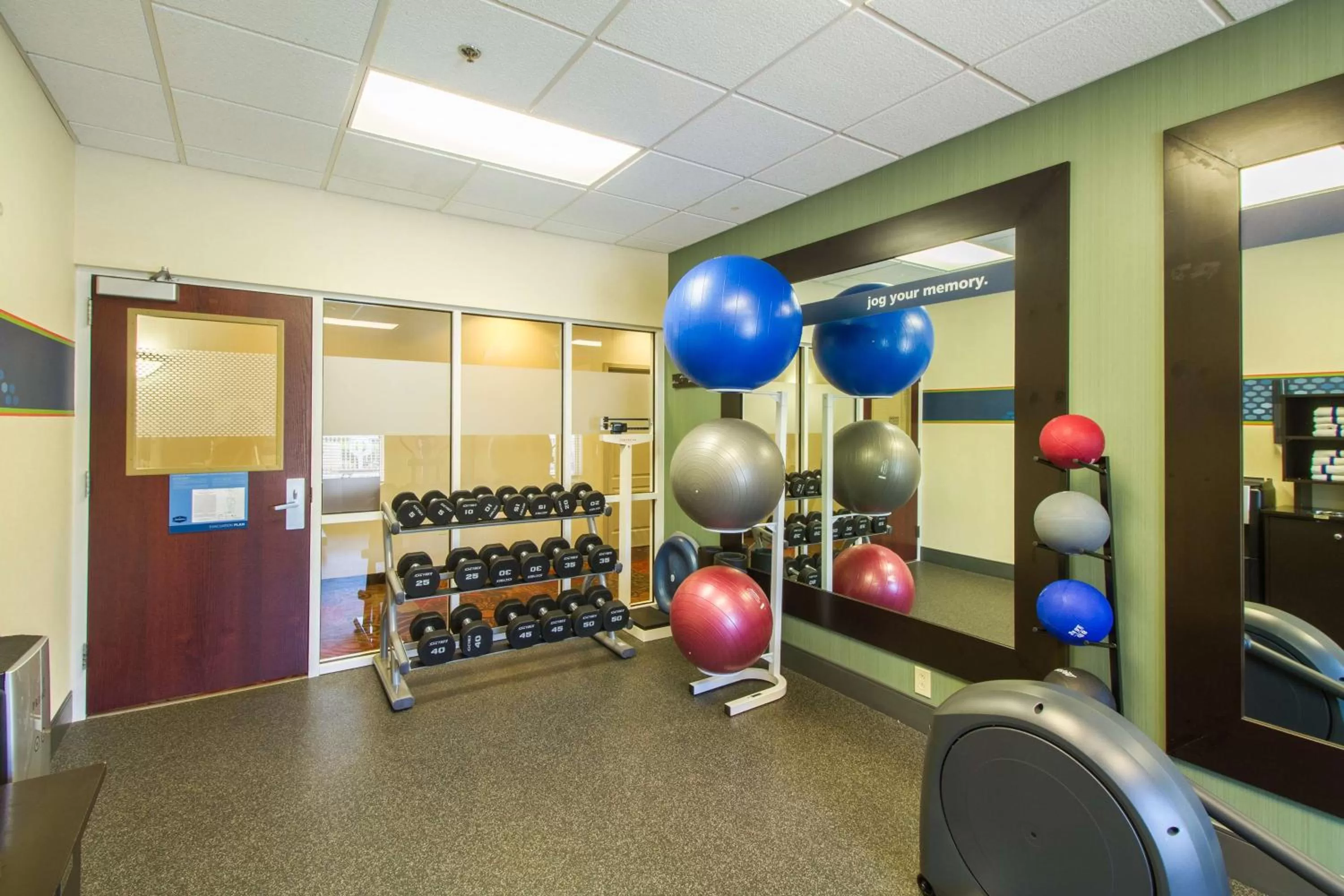 Fitness centre/facilities in Hampton Inn & Suites Huntsville Hampton Cove