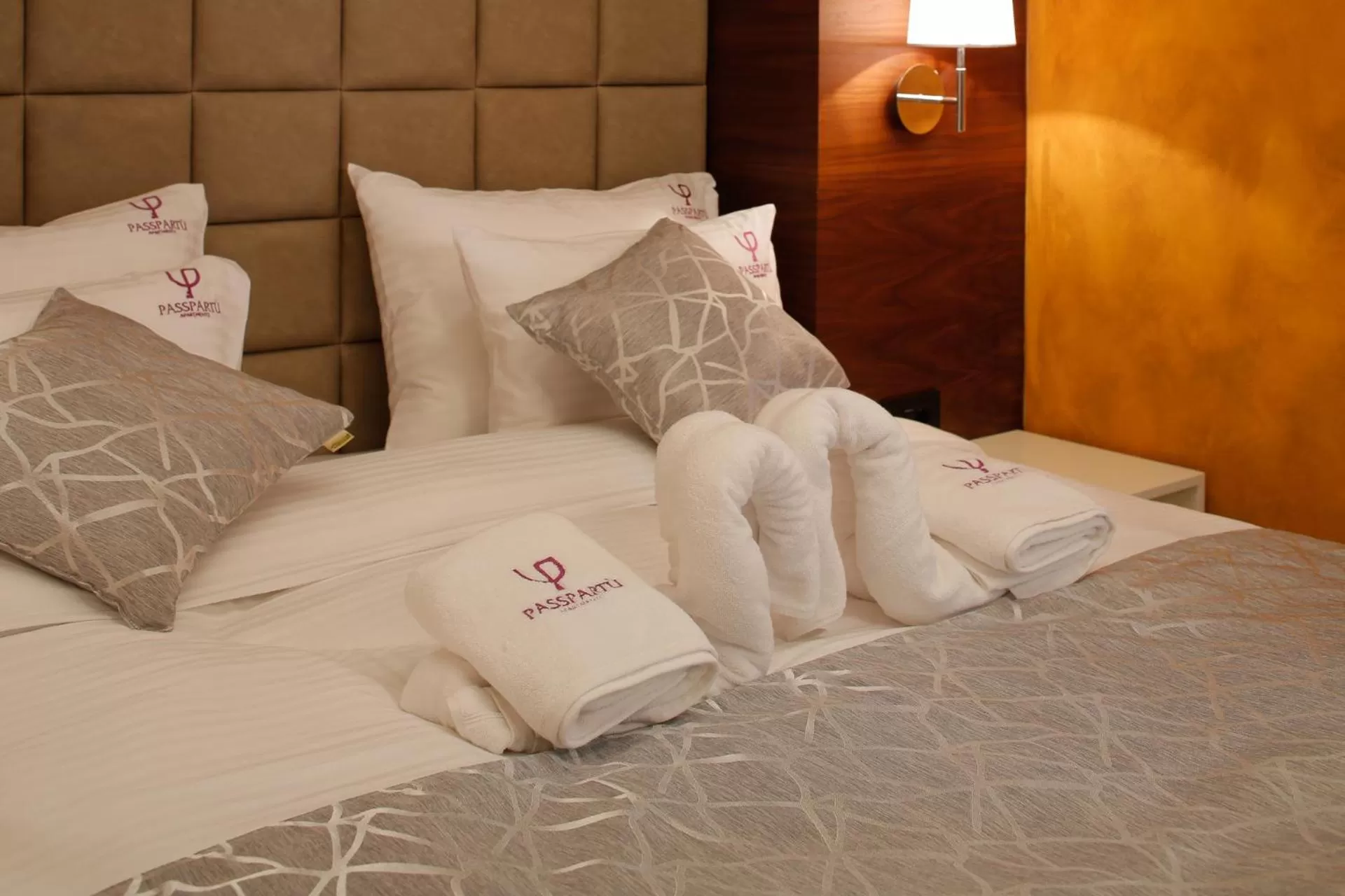 Bed in Hotel Passpartù Home Garni