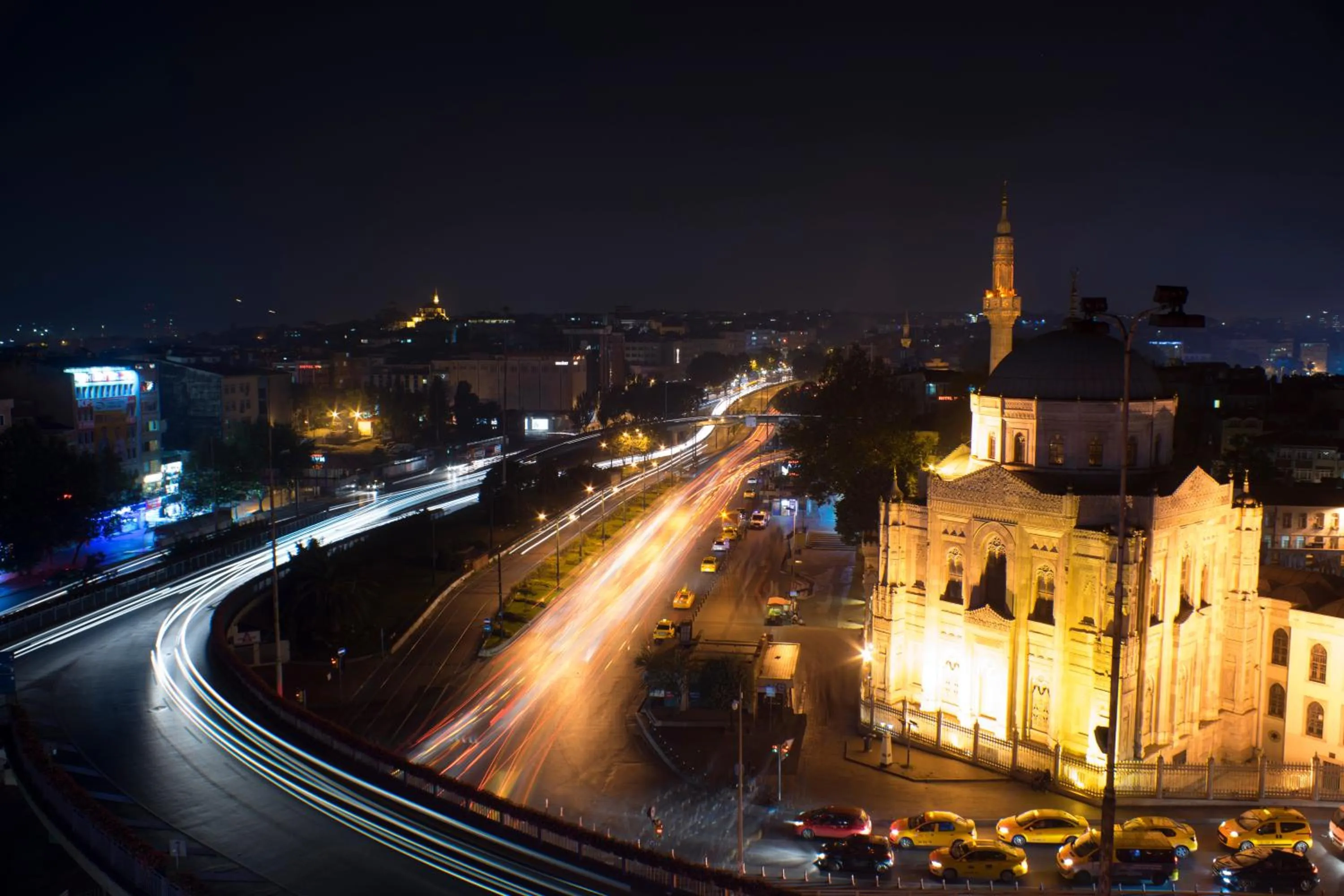 Bird's eye view in parmadahoteloldcity