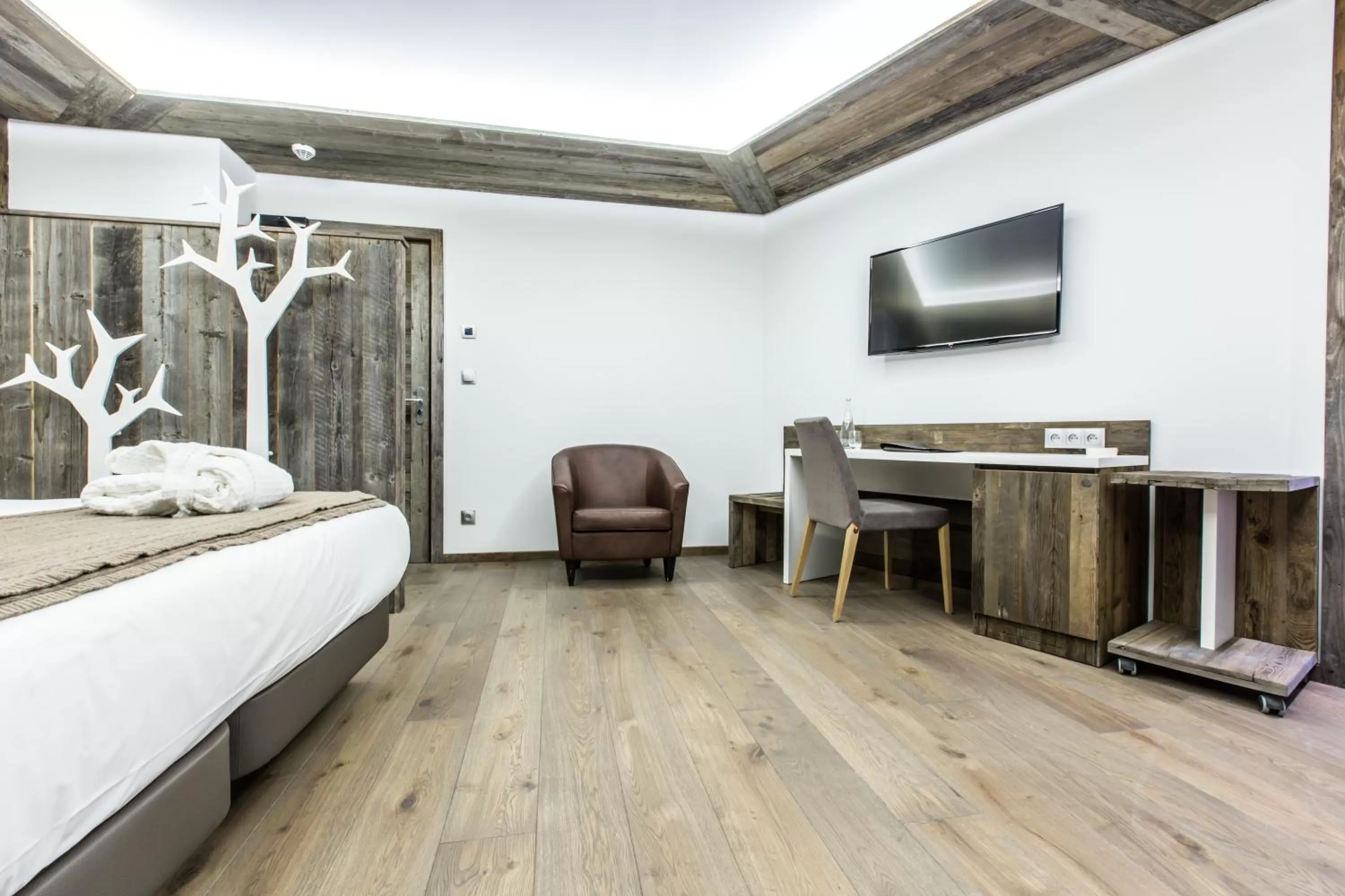 Seating area in Hôtel Spa Crychar