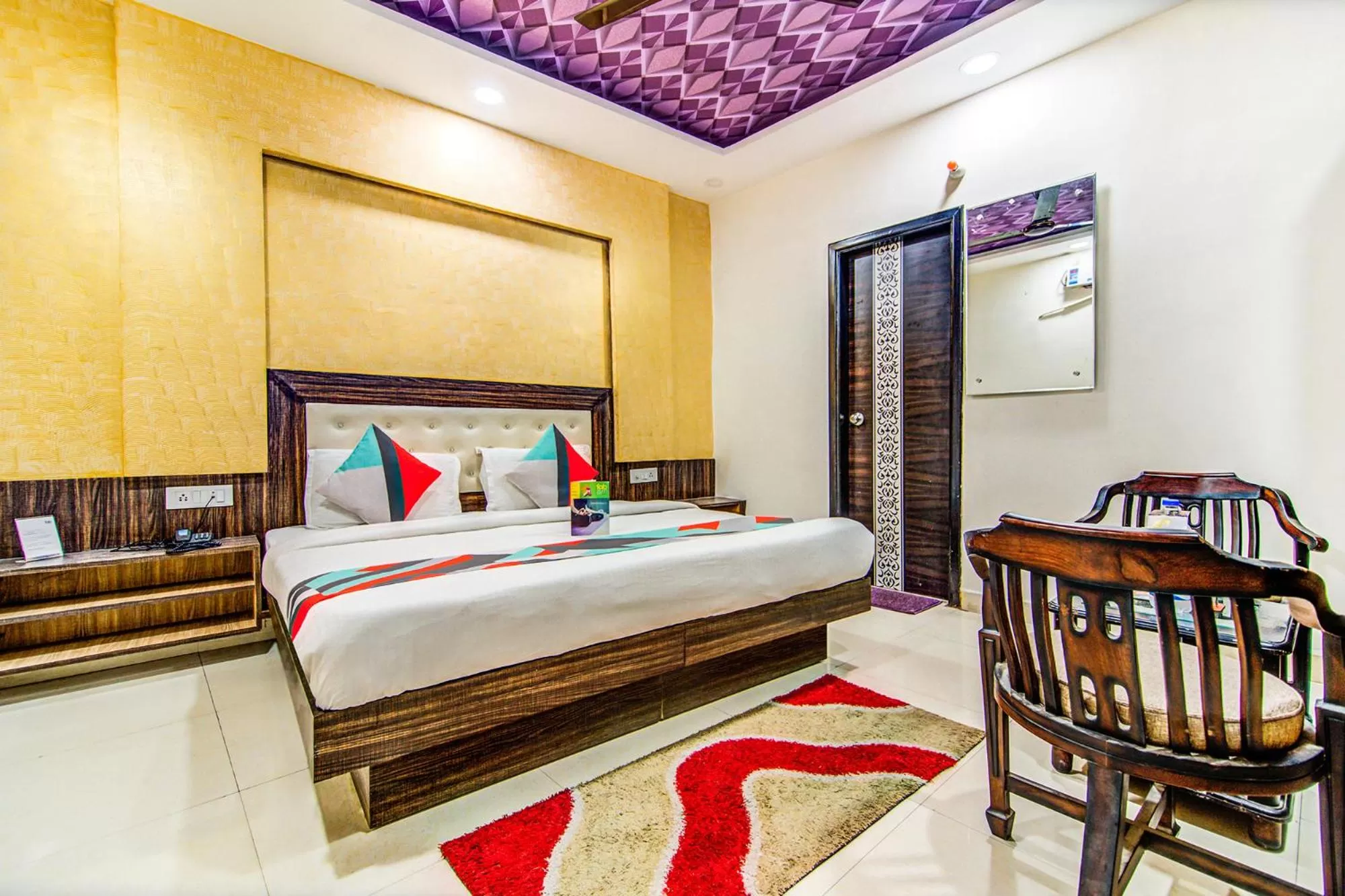 View (from property/room), Bed in FabHotel KS