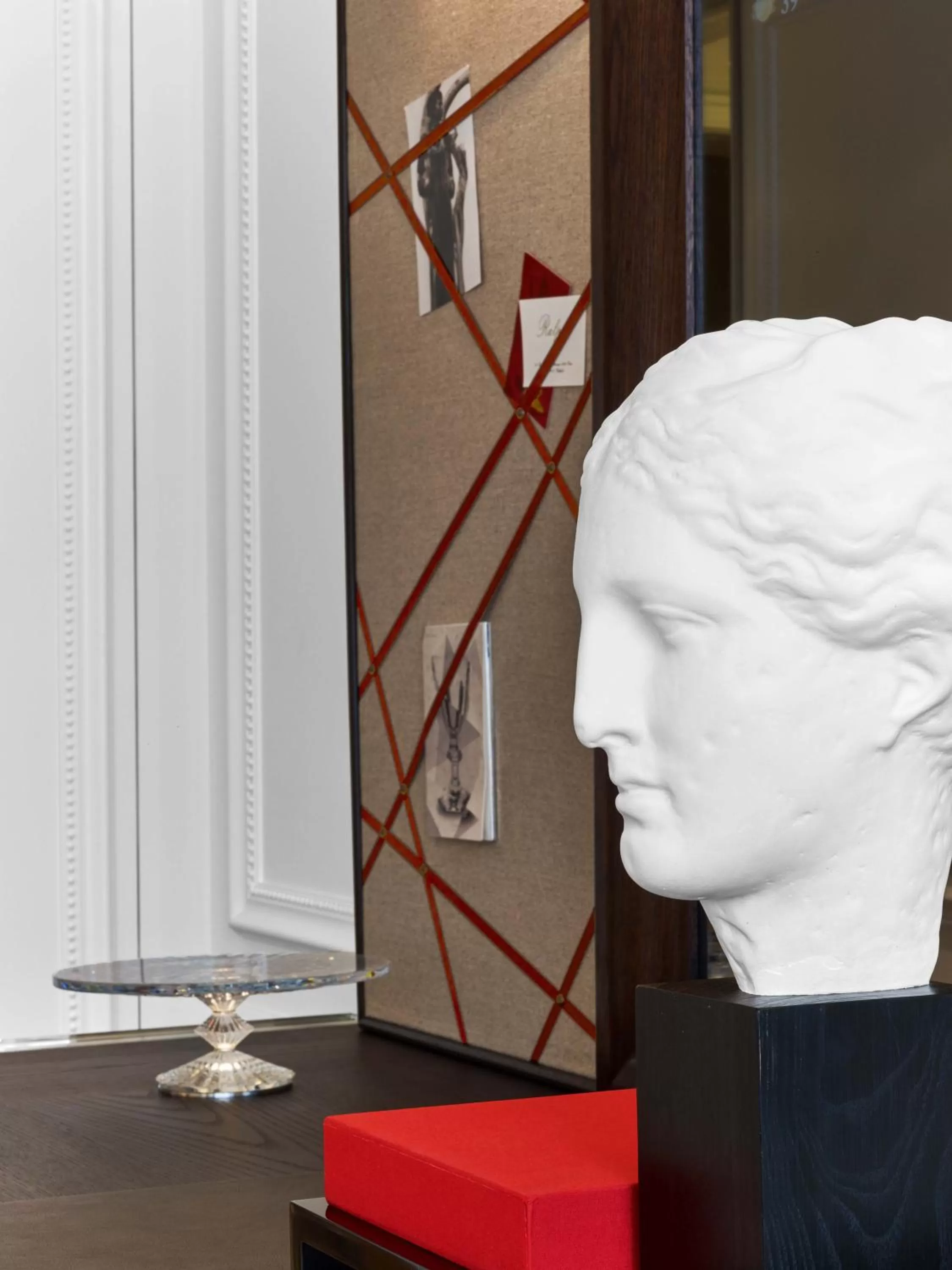 Decorative detail in Baccarat Hotel and Residences New York