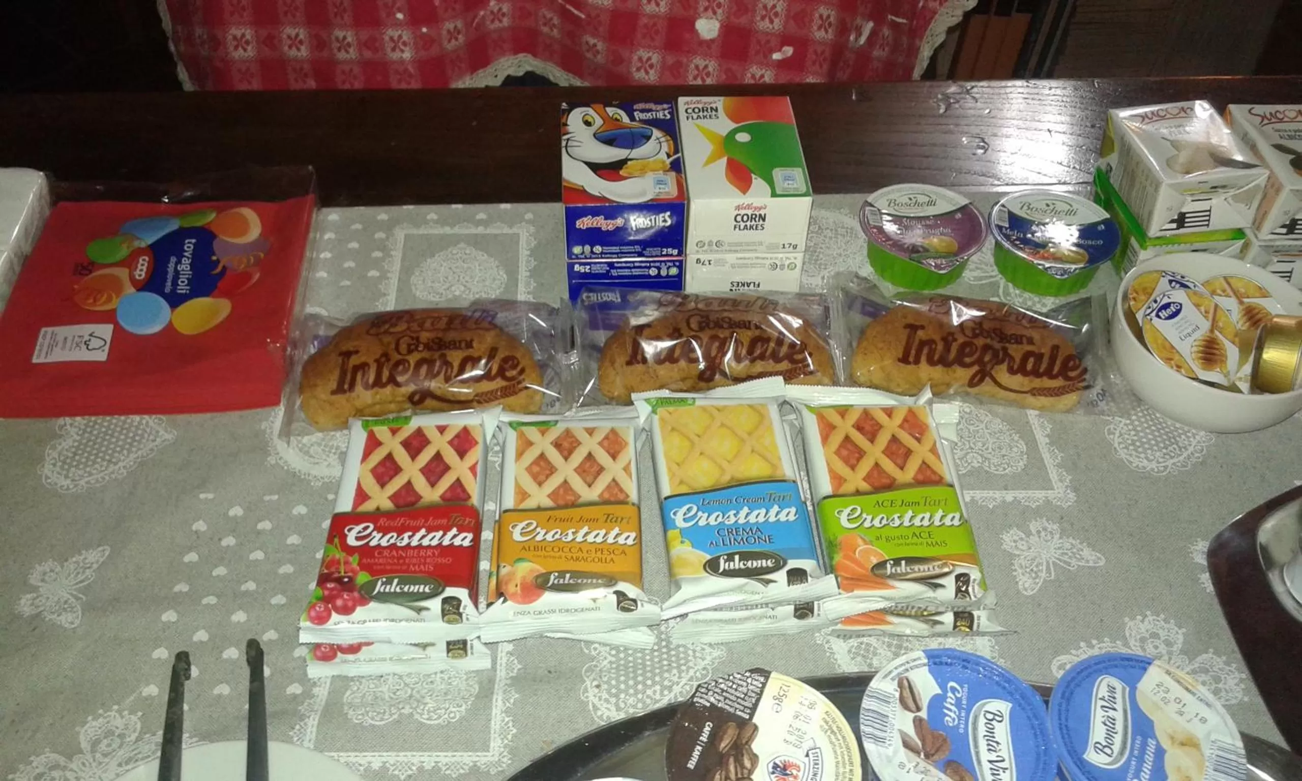 Food and drinks in I Pioppi Bed & Breakfast