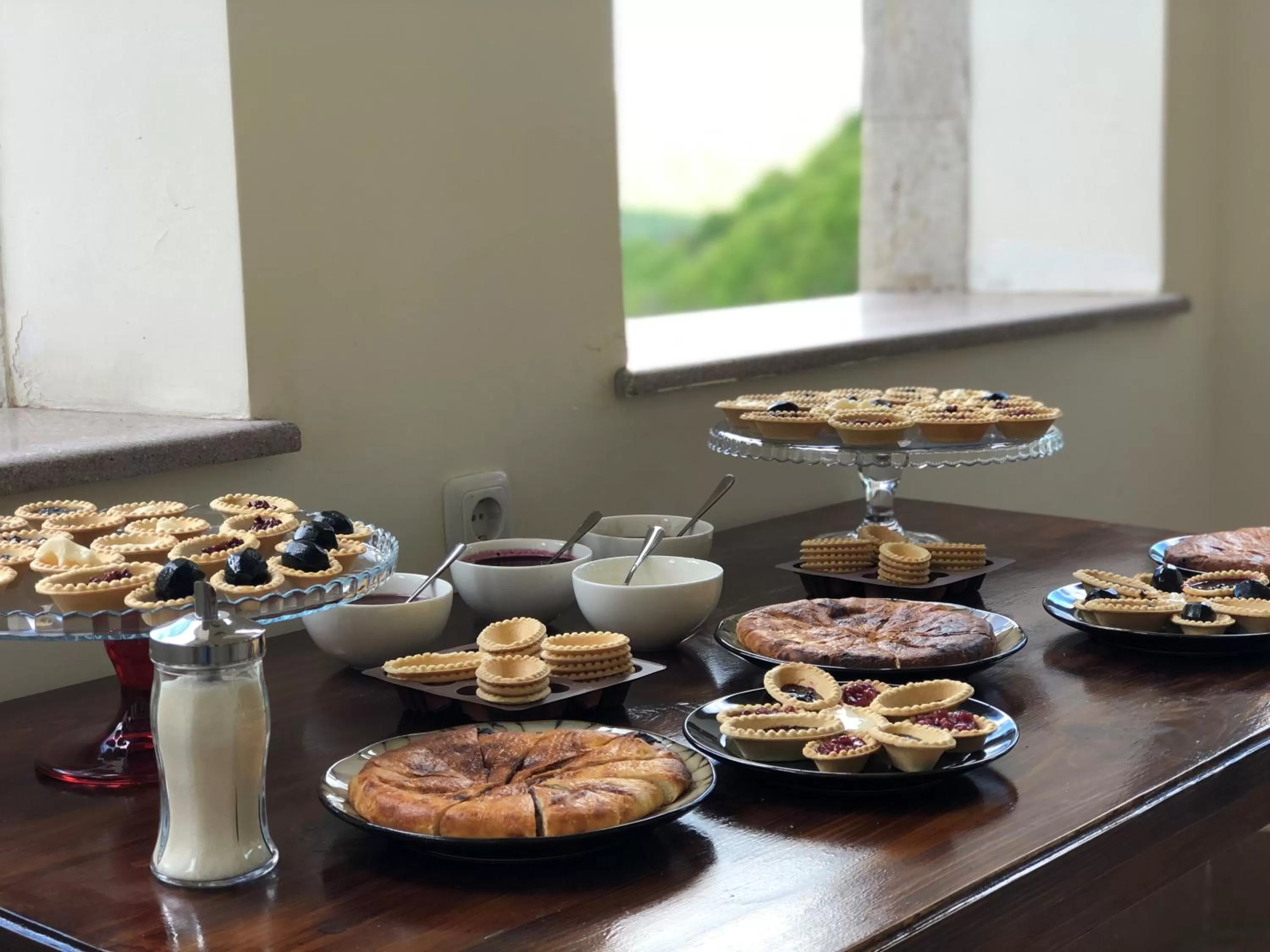 Food in Vanatun Monastery Stay