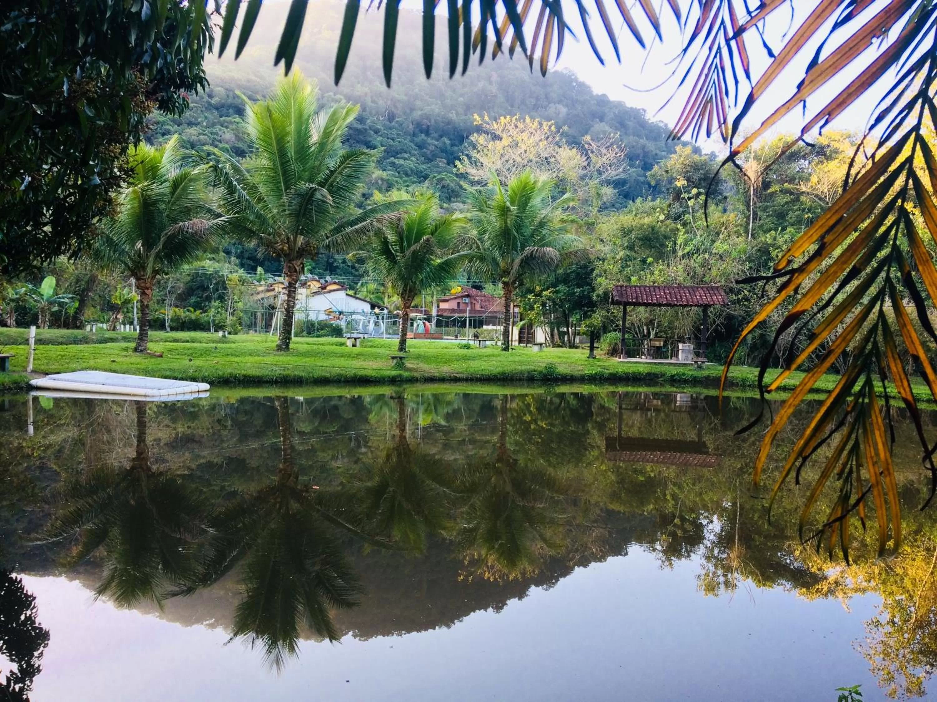 Lake view in Hotel Bosques do Massaguaçu