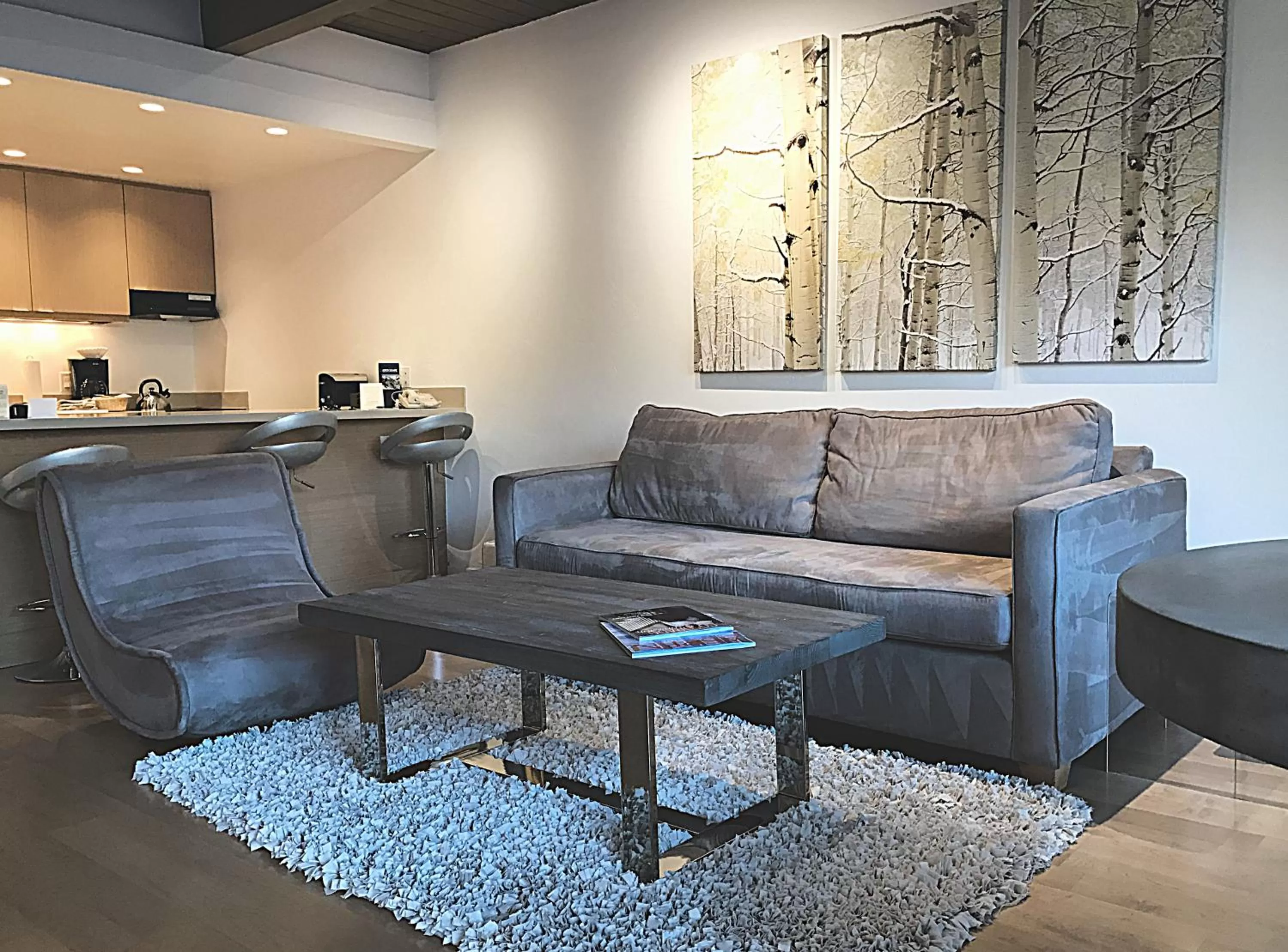 Kitchen or kitchenette in Aspen Square Condominium Hotel