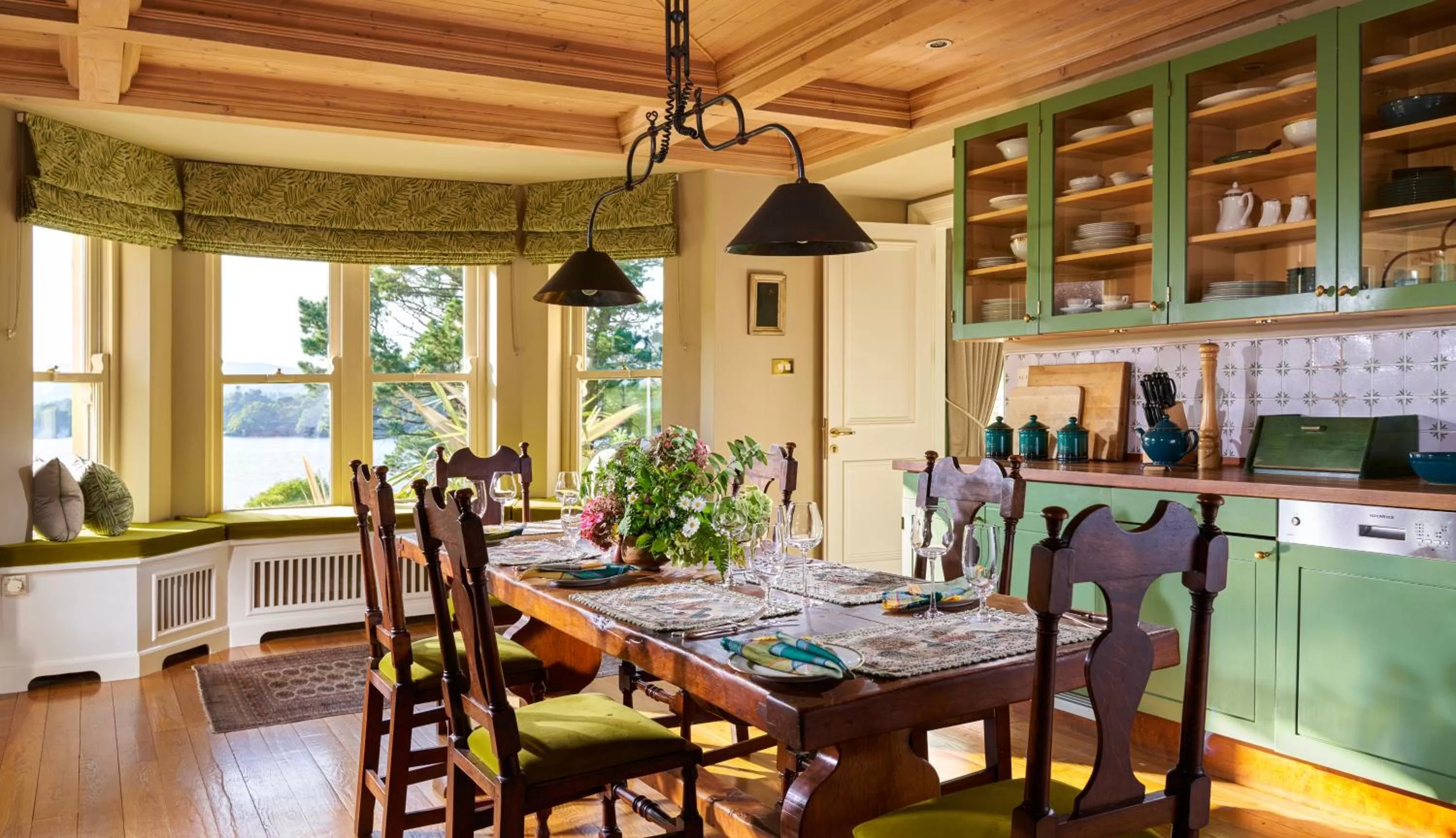 Kitchen or kitchenette in Sheen Falls Lodge