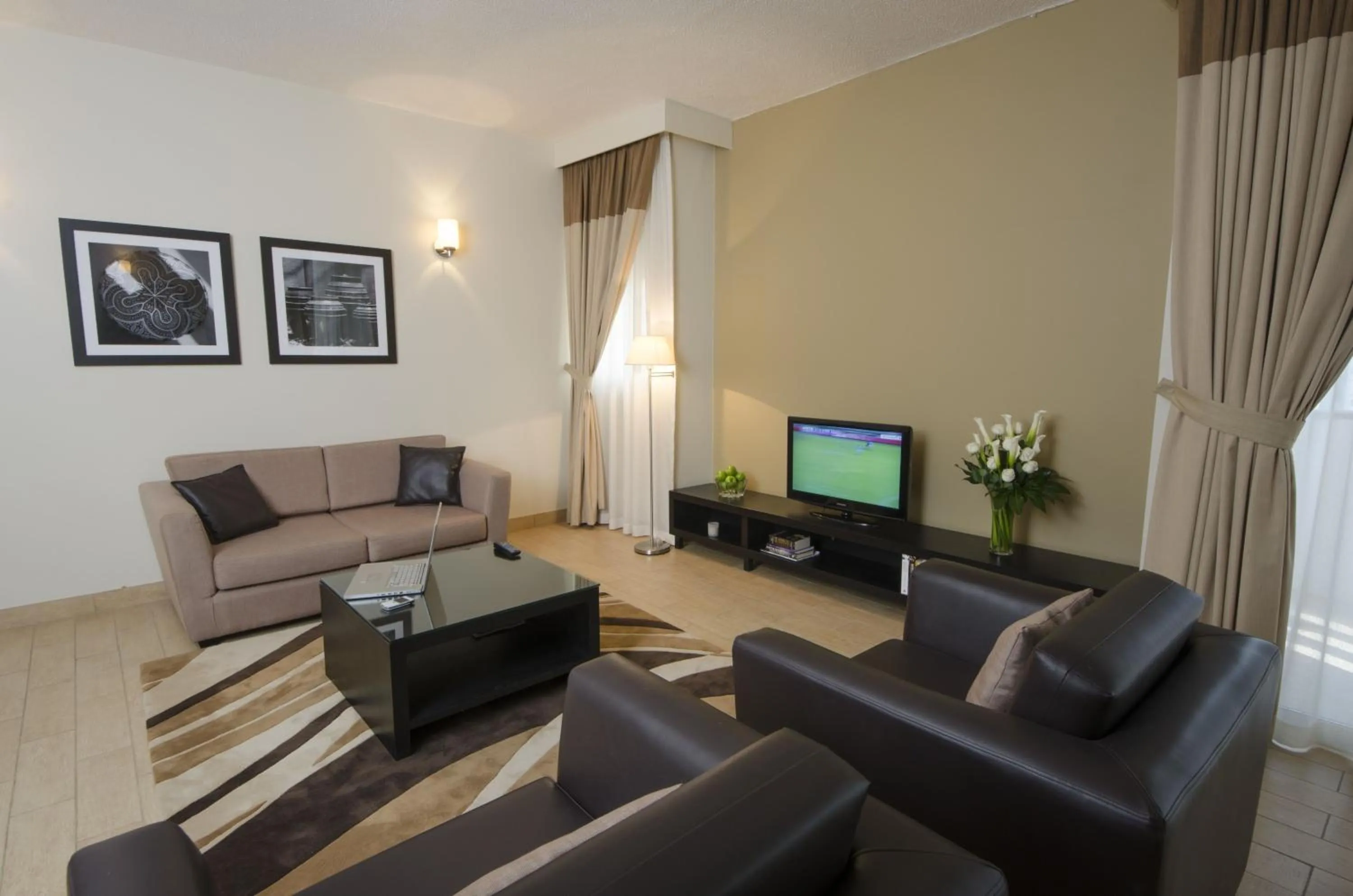 Living room in The Apartments, Dubai World Trade Centre