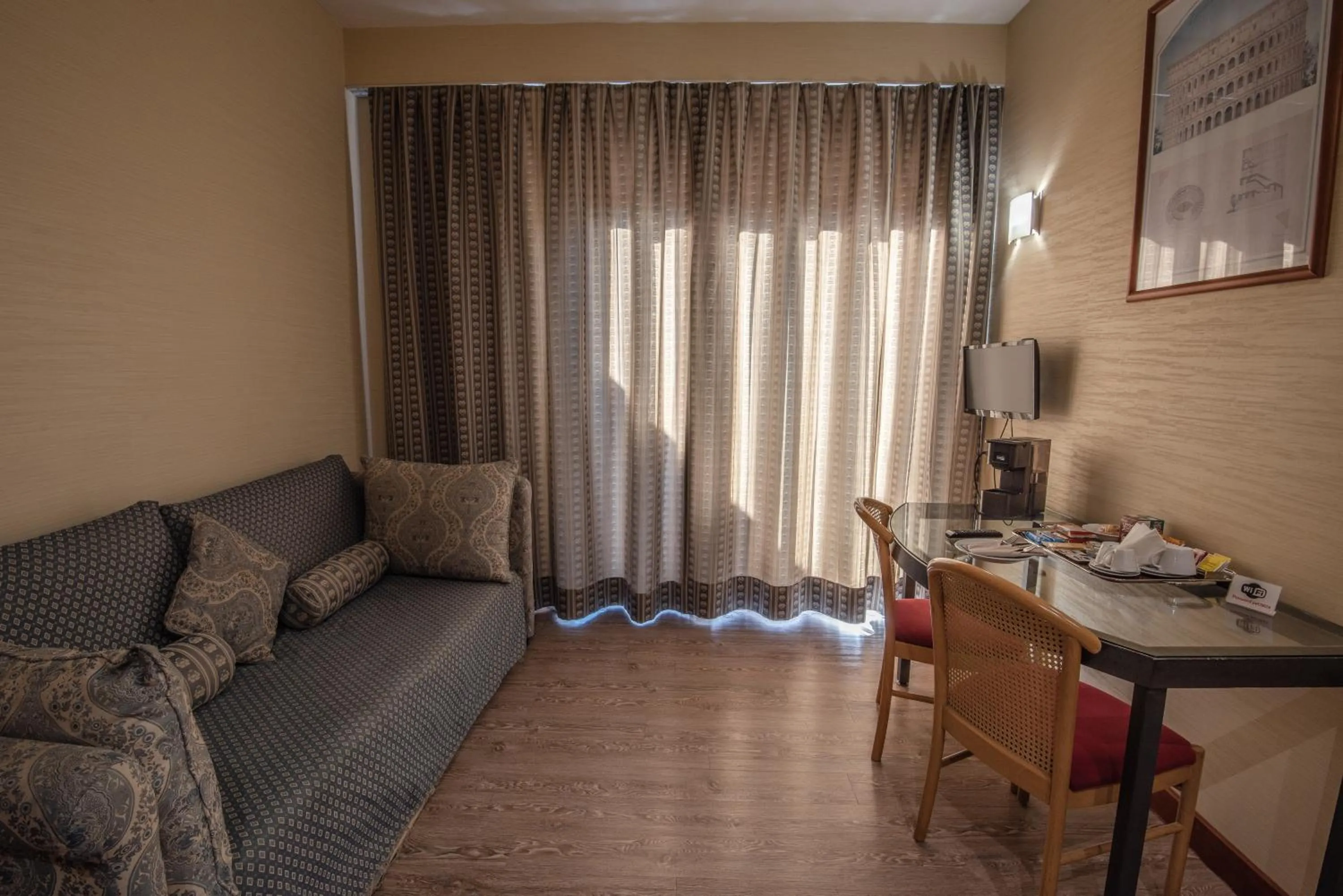 Living room in Hotel Petra