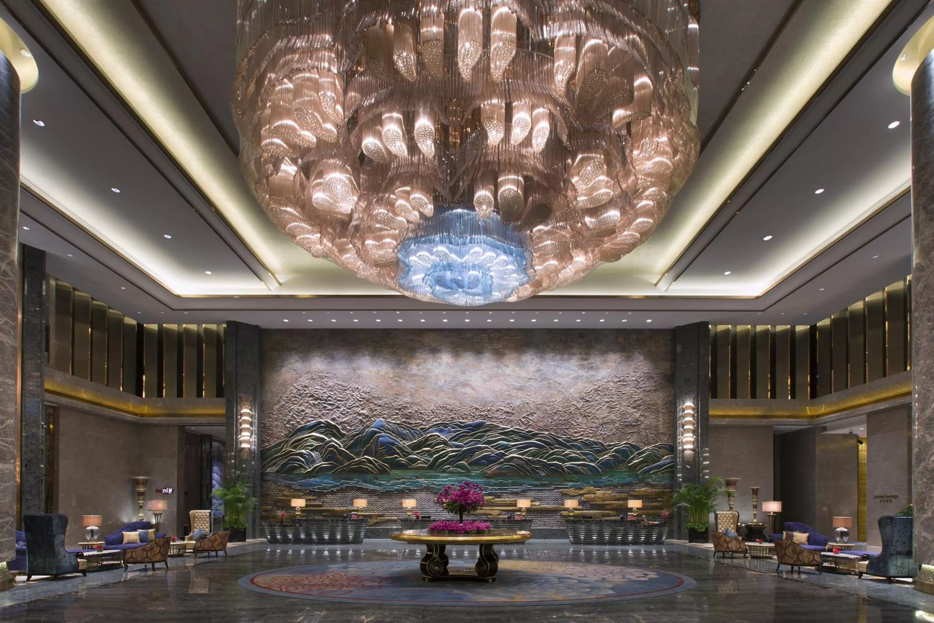 Lobby or reception in Wanda Vista Kunming