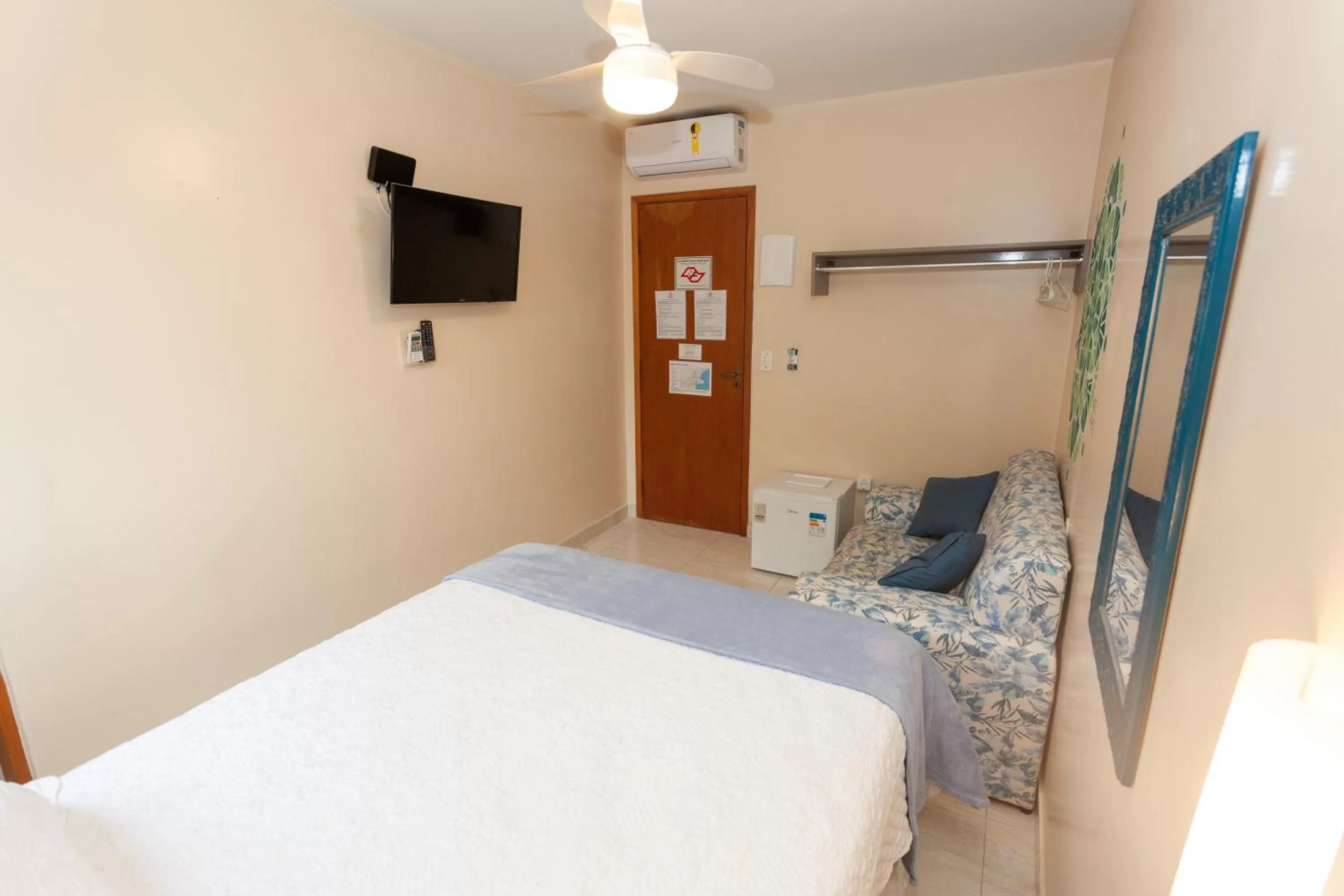 Bedroom, Bed in Ubatuba Ecologic Pousada