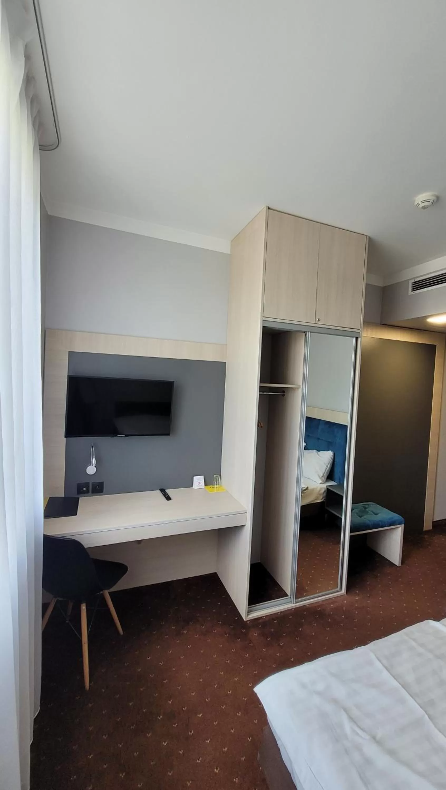 Bed in euroHOTEL Sosnowiec Kazimierz