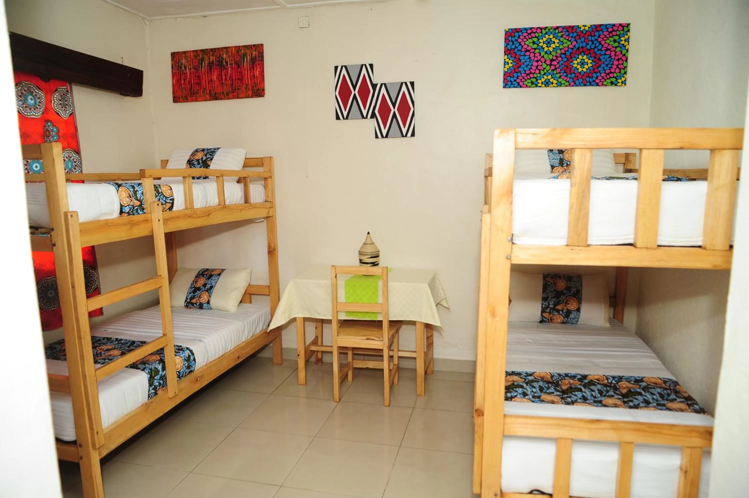 Bed, Bunk Bed in INZOZI AFRICA HOUSE B&B- Kacyiru