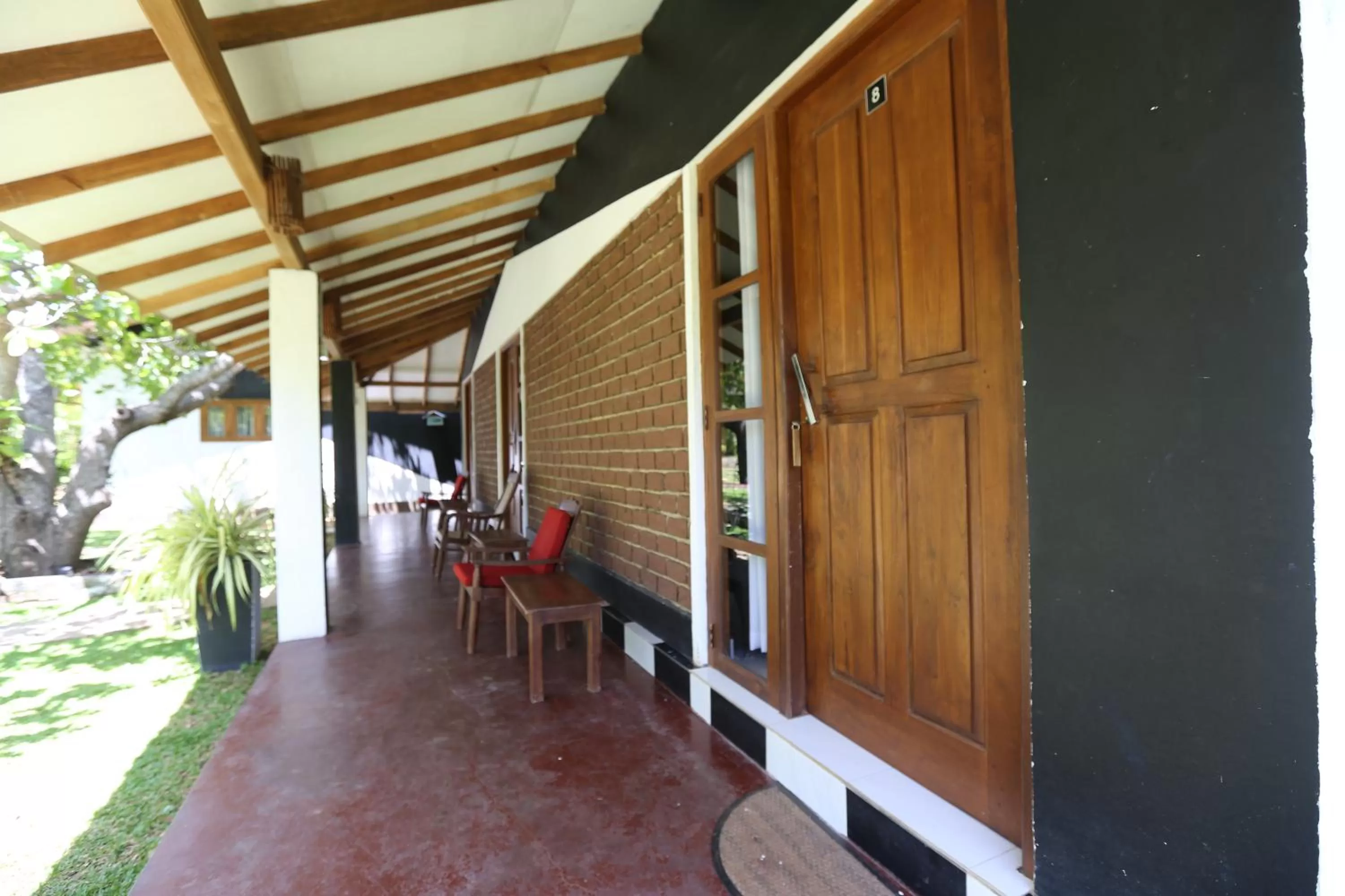 Area and facilities in Eco Hotel Black & White - Anuradhapura