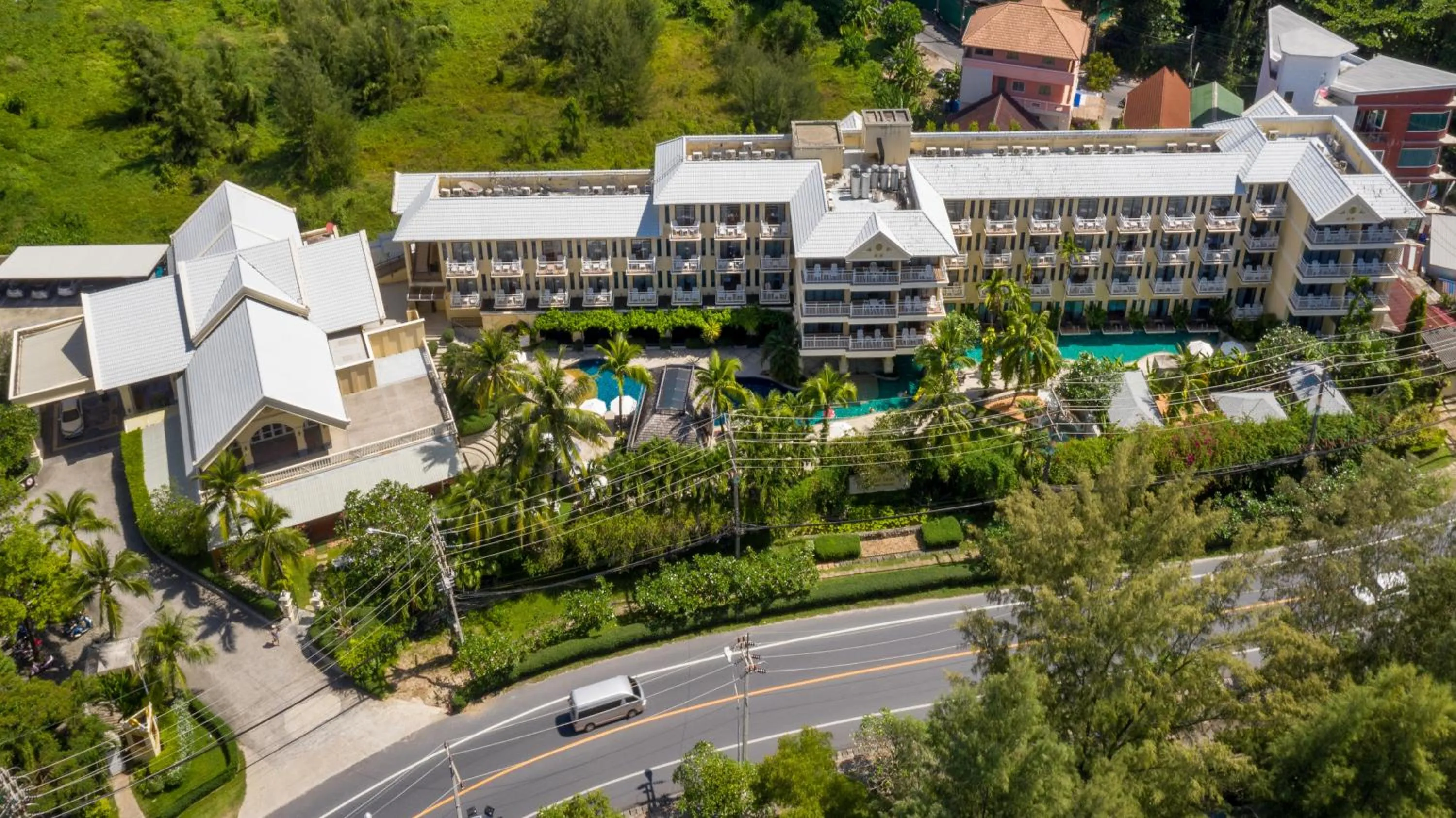 Bird's eye view in The Front Village - SHA Plus