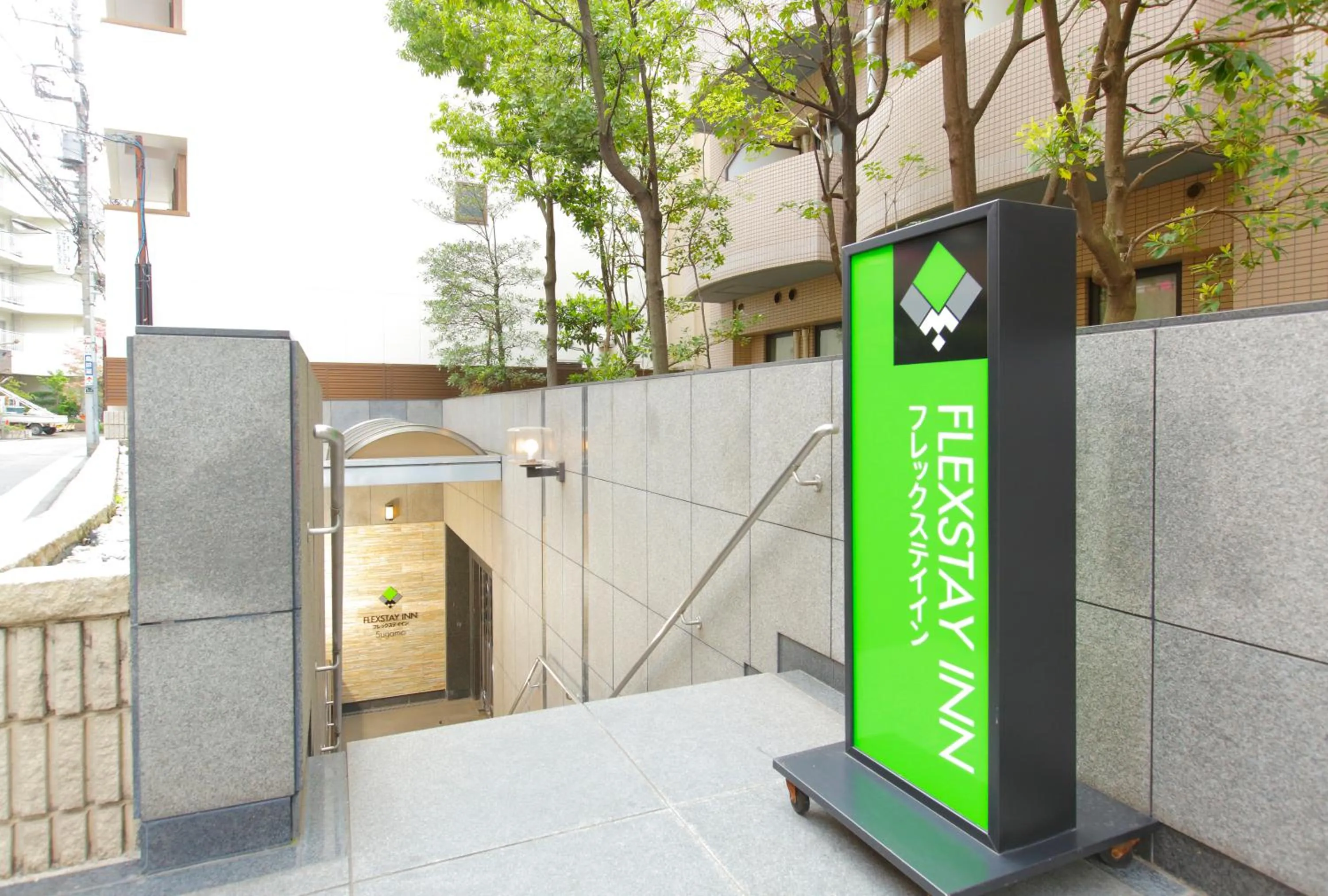 Facade/entrance in FLEXSTAY INN Sugamo