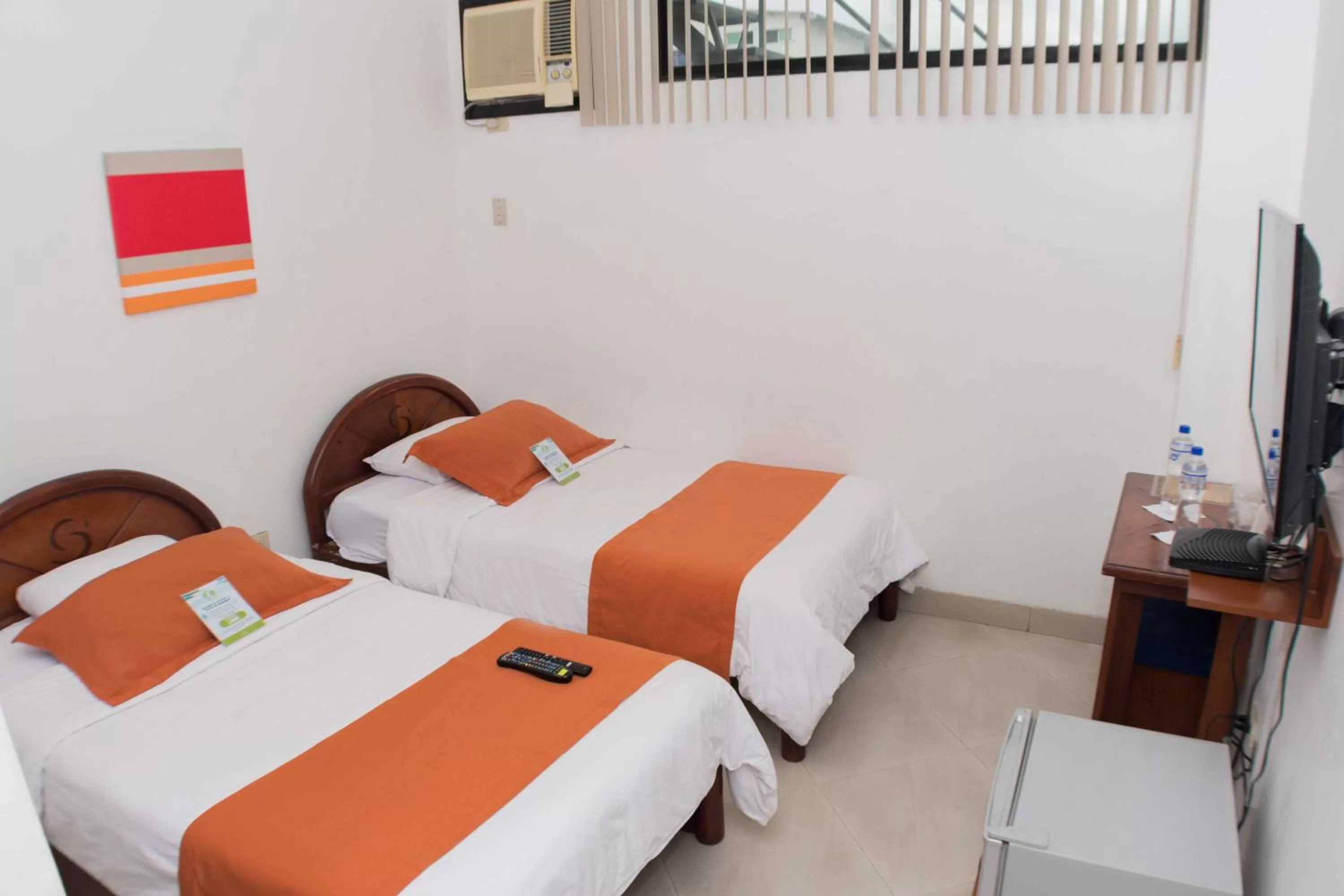 Bed in Hotel Castell