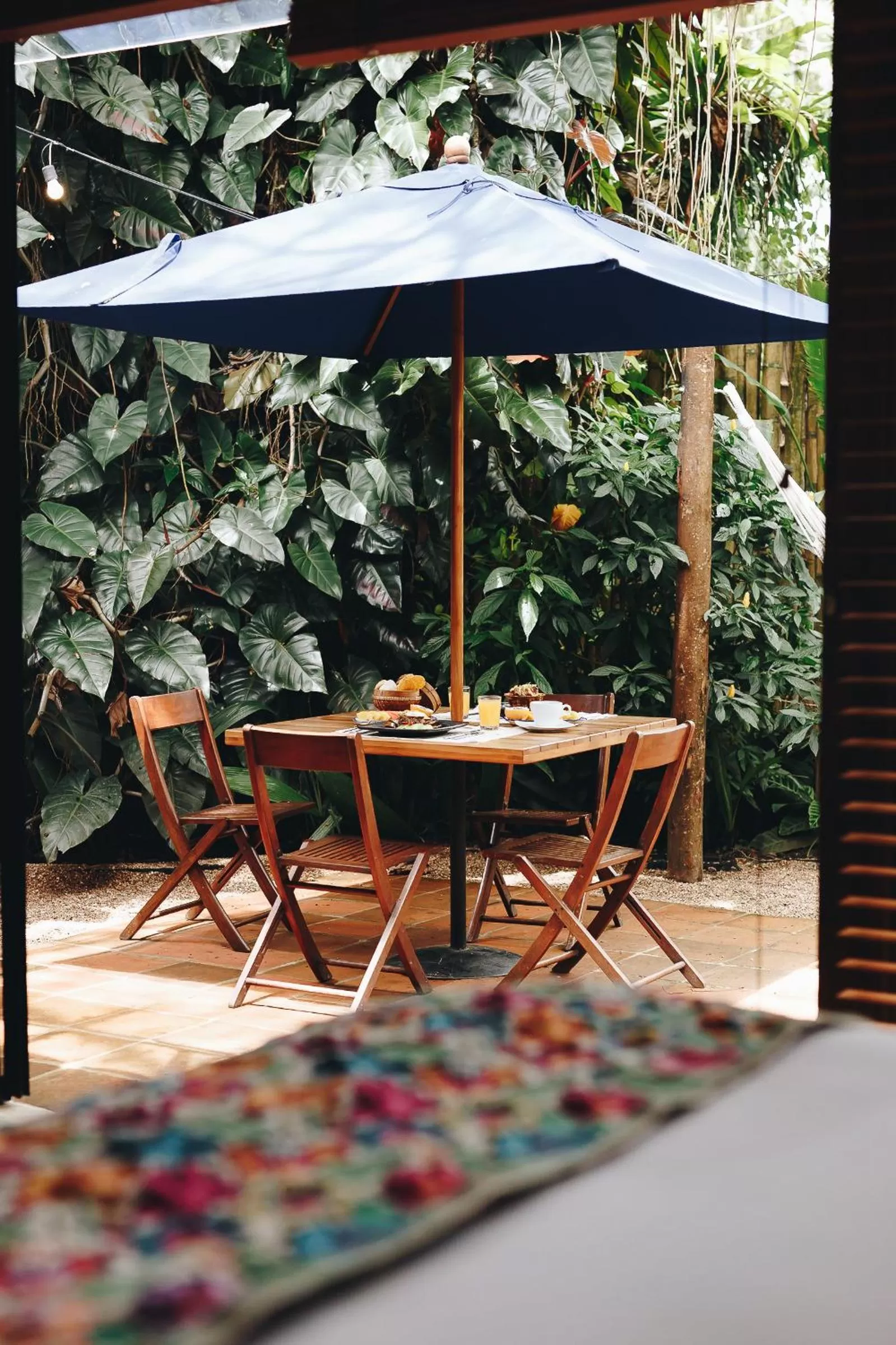 Patio in Sazagua Hotel Boutique